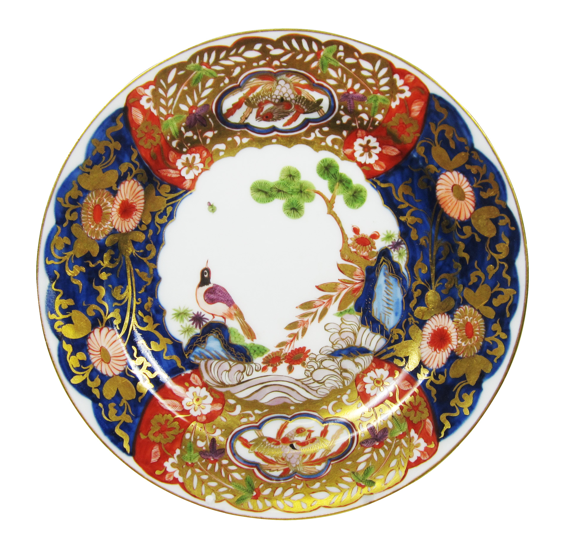 MARCOLINI PERIOD MEISSEN PORCELAIN DISH