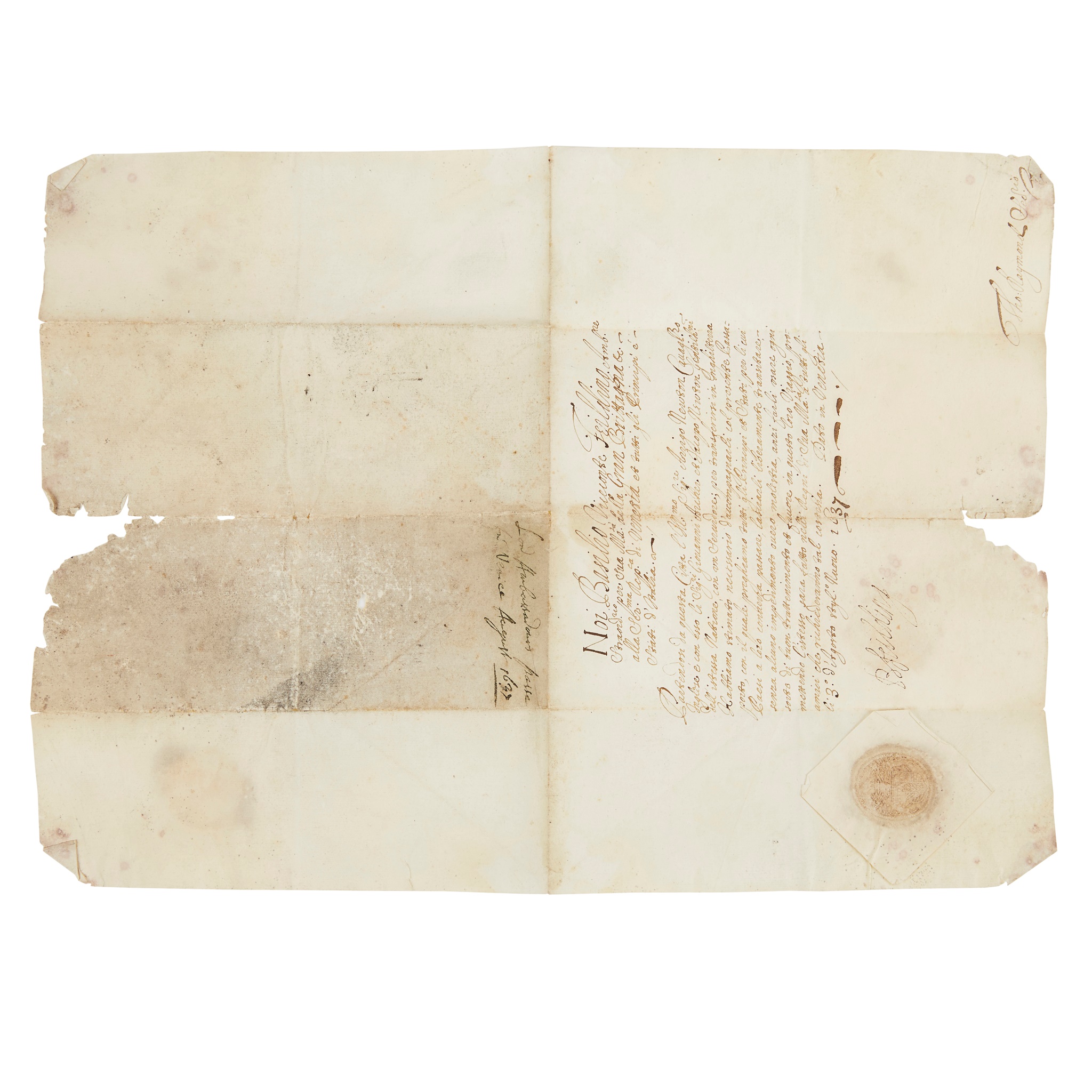 Charles II, (1630-1685) King of England, Scotland and Ireland