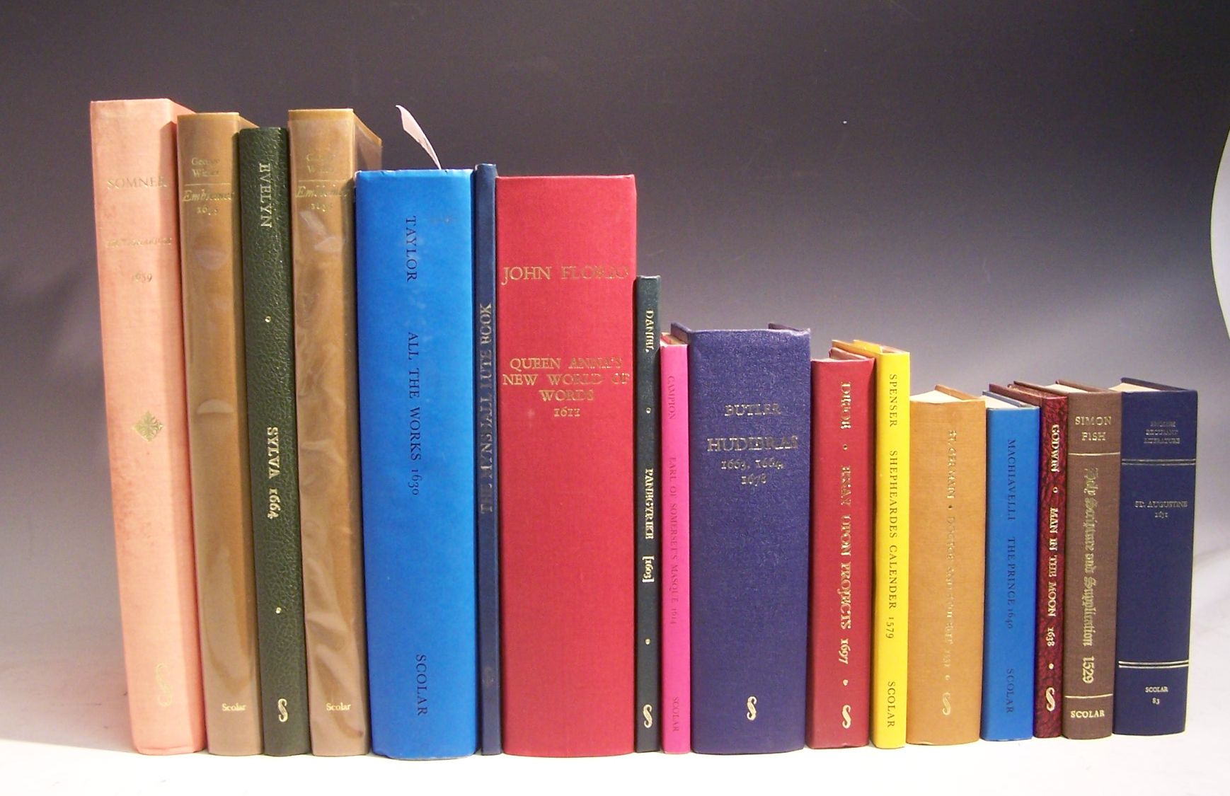 Scholar press facsimiles