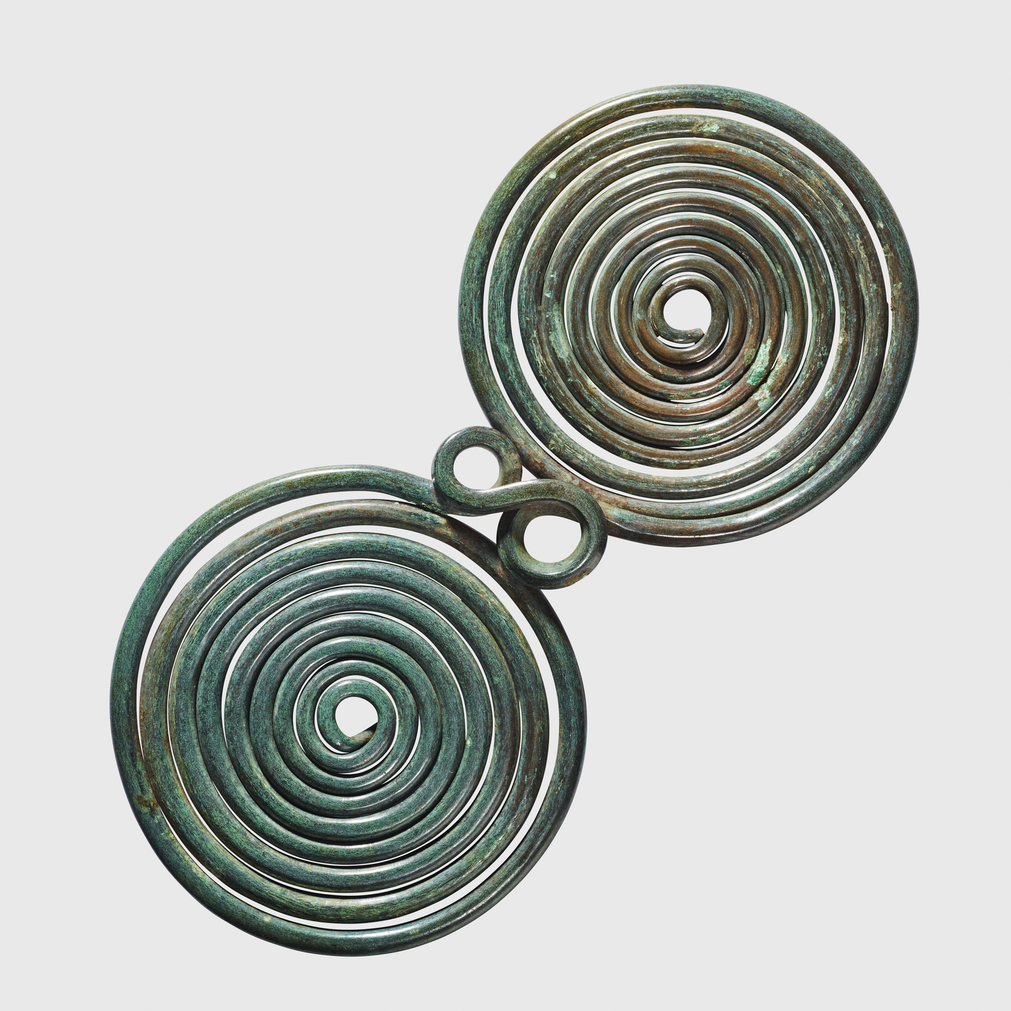 LARGE BRONZE AGE SPIRAL PENDANT