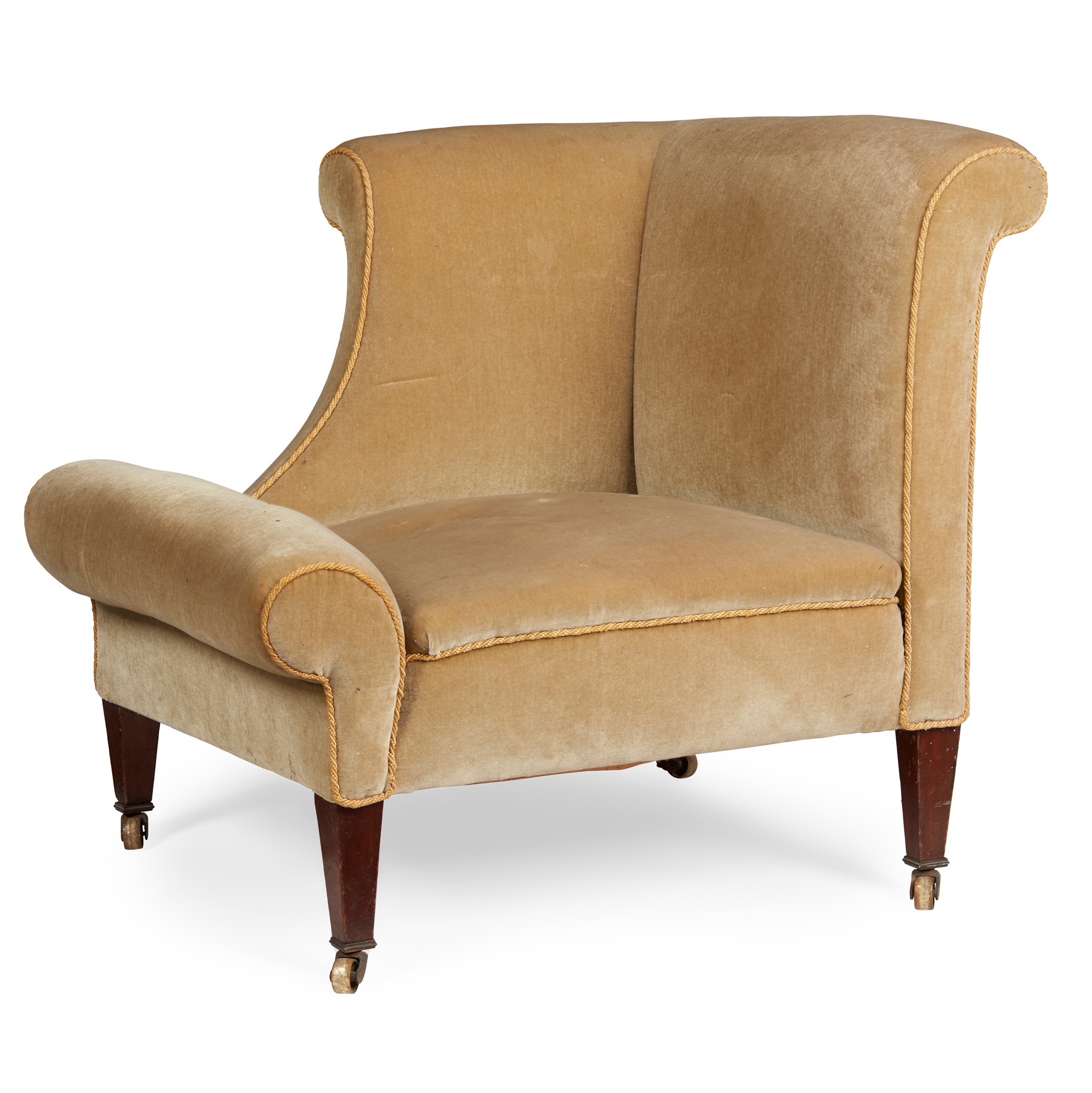 UPHOLSTERED 'NAPOLEON' ARMCHAIR, AFTER A DESIGN BY SIR EDWIN LUTYENS