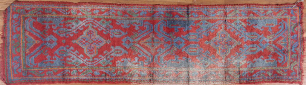 MATCHED PAIR OF USHAK RUNNERS