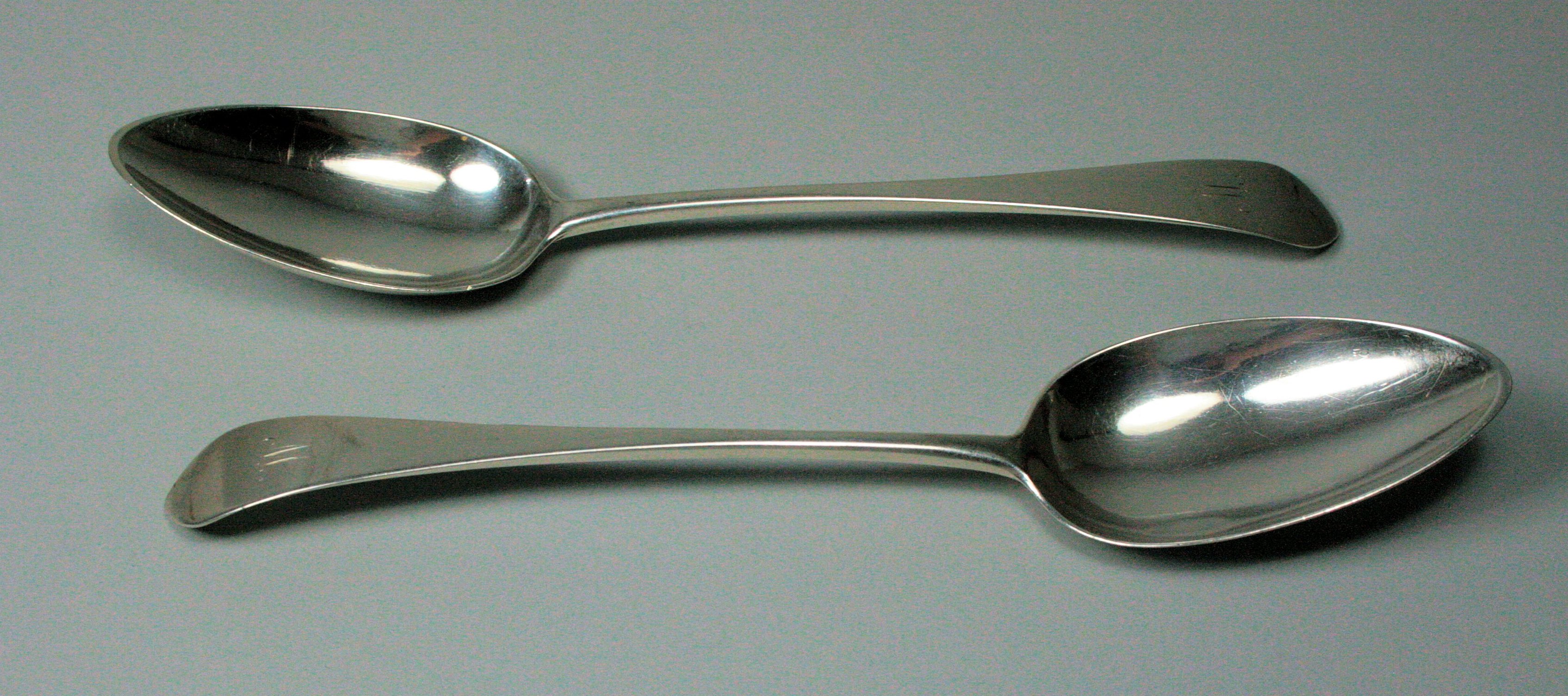 Banff - A pair of Scottish provincial tablespoons