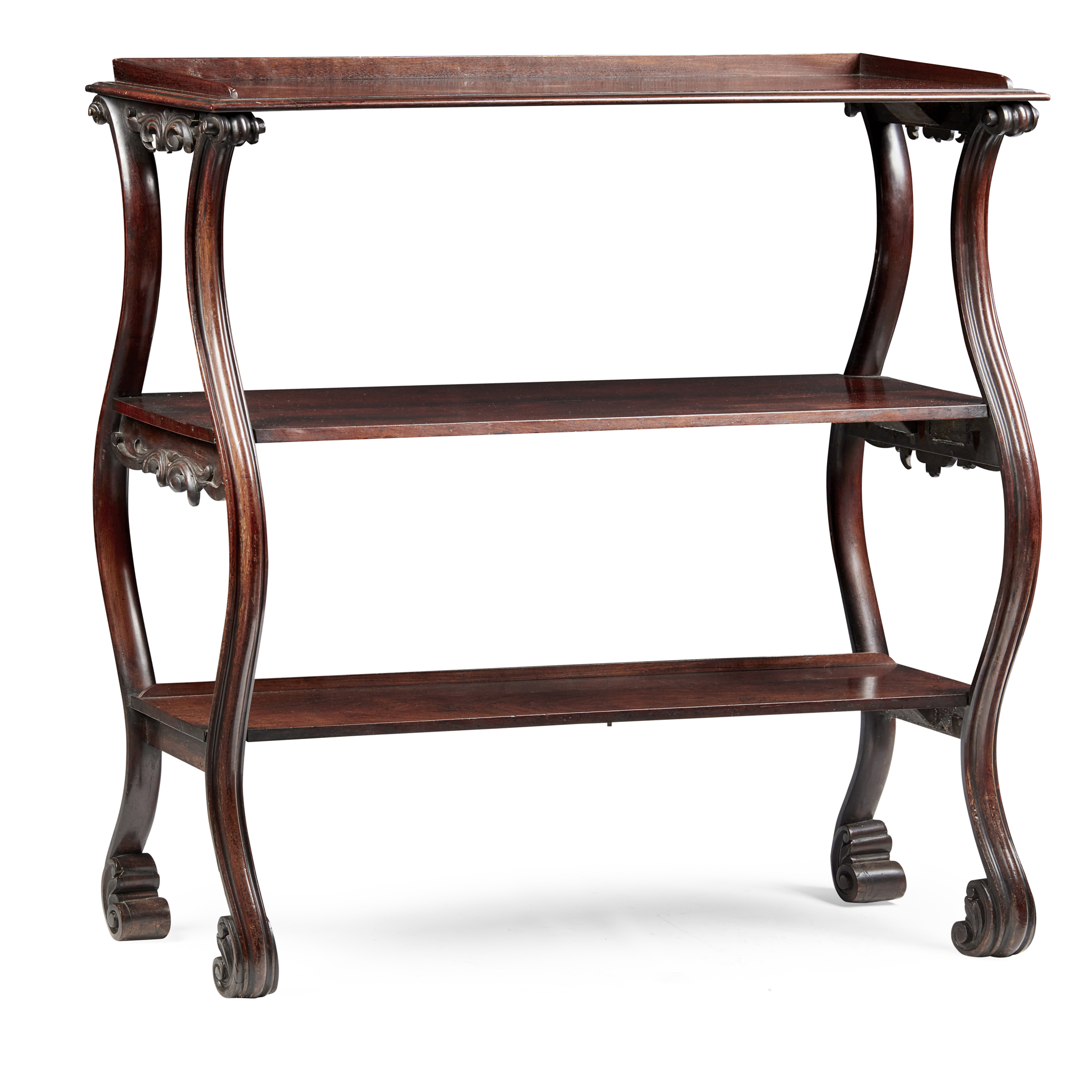 WILLIAM IV ROSEWOOD ETAGERE