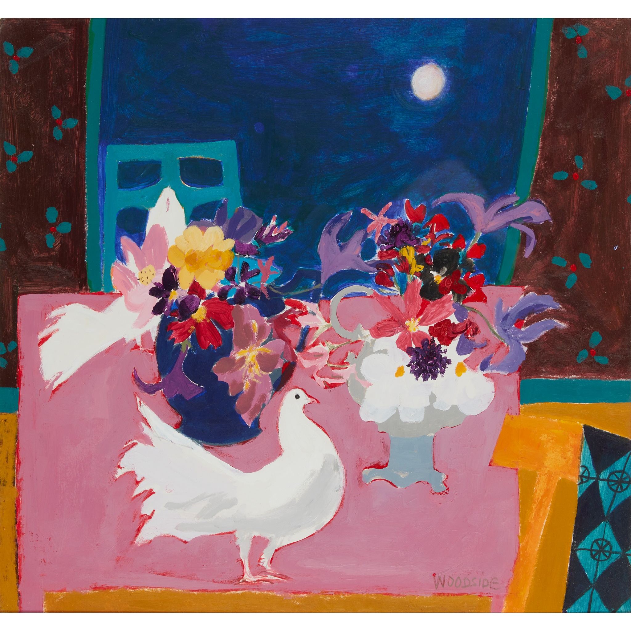CHRISTINE WOODSIDE R.S.W., R.G.I. (SCOTTISH 1946-)