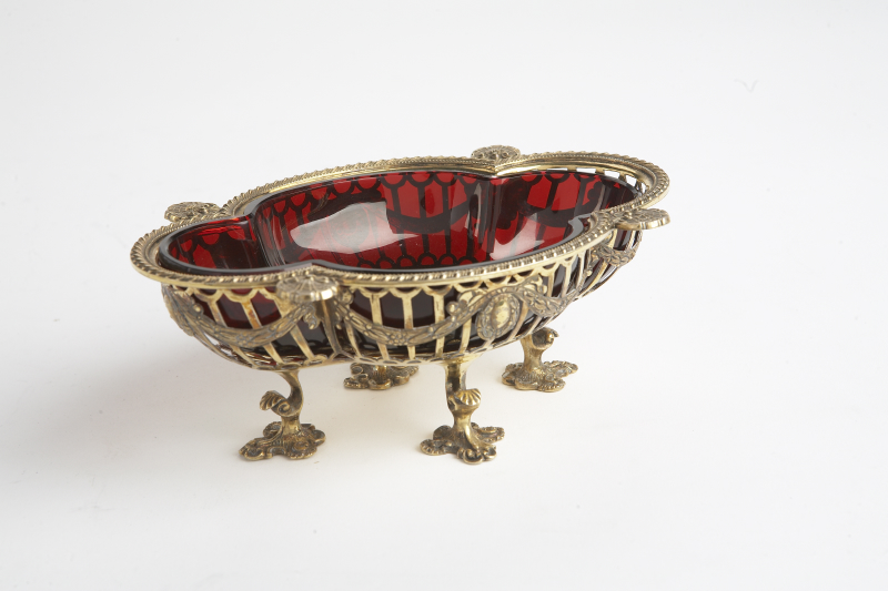 A silver gilt bowl
