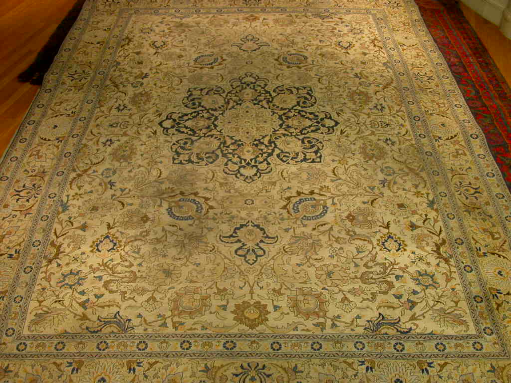 A Tabriz carpet