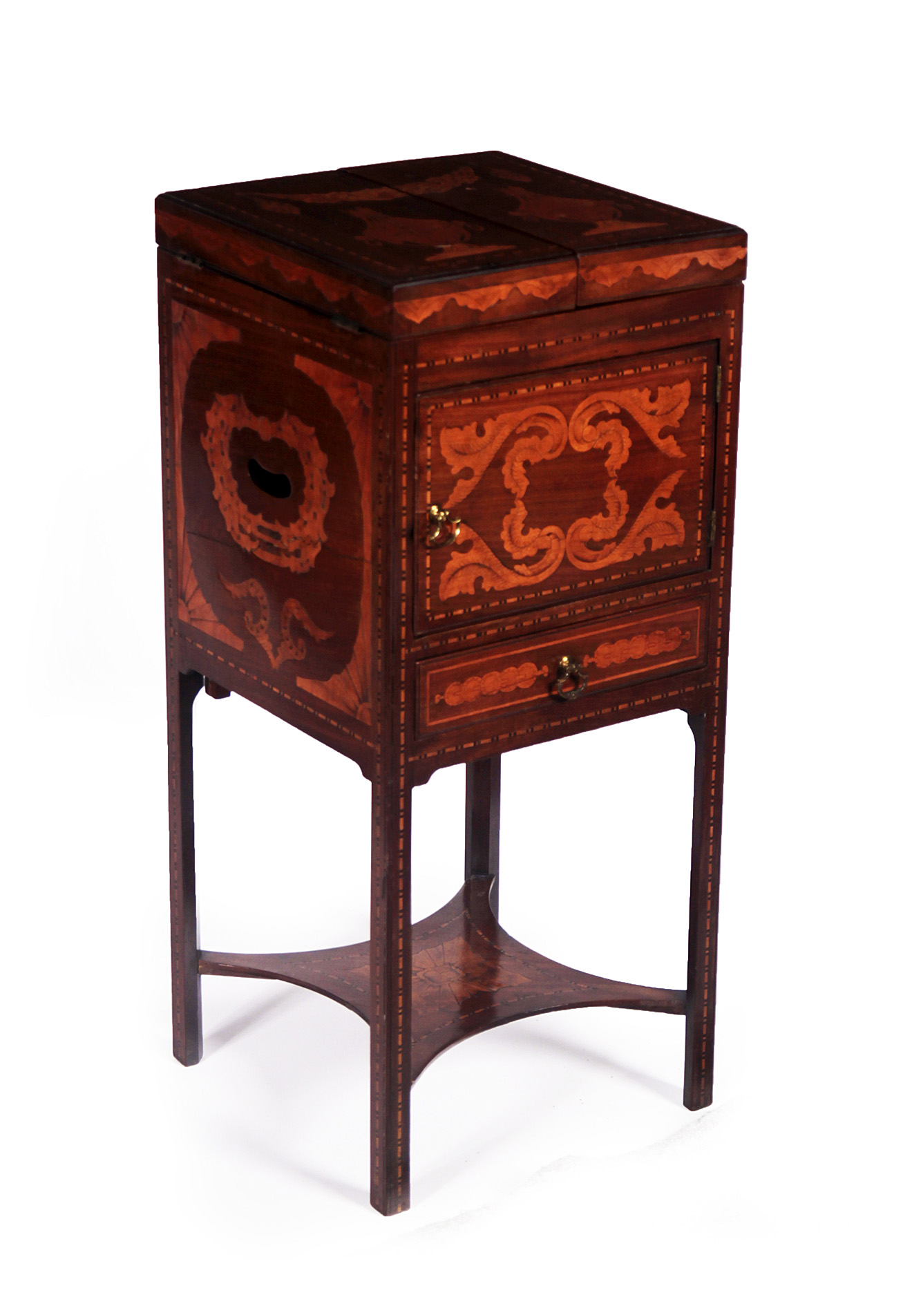 DUTCH MARQUETRY WASH STAND