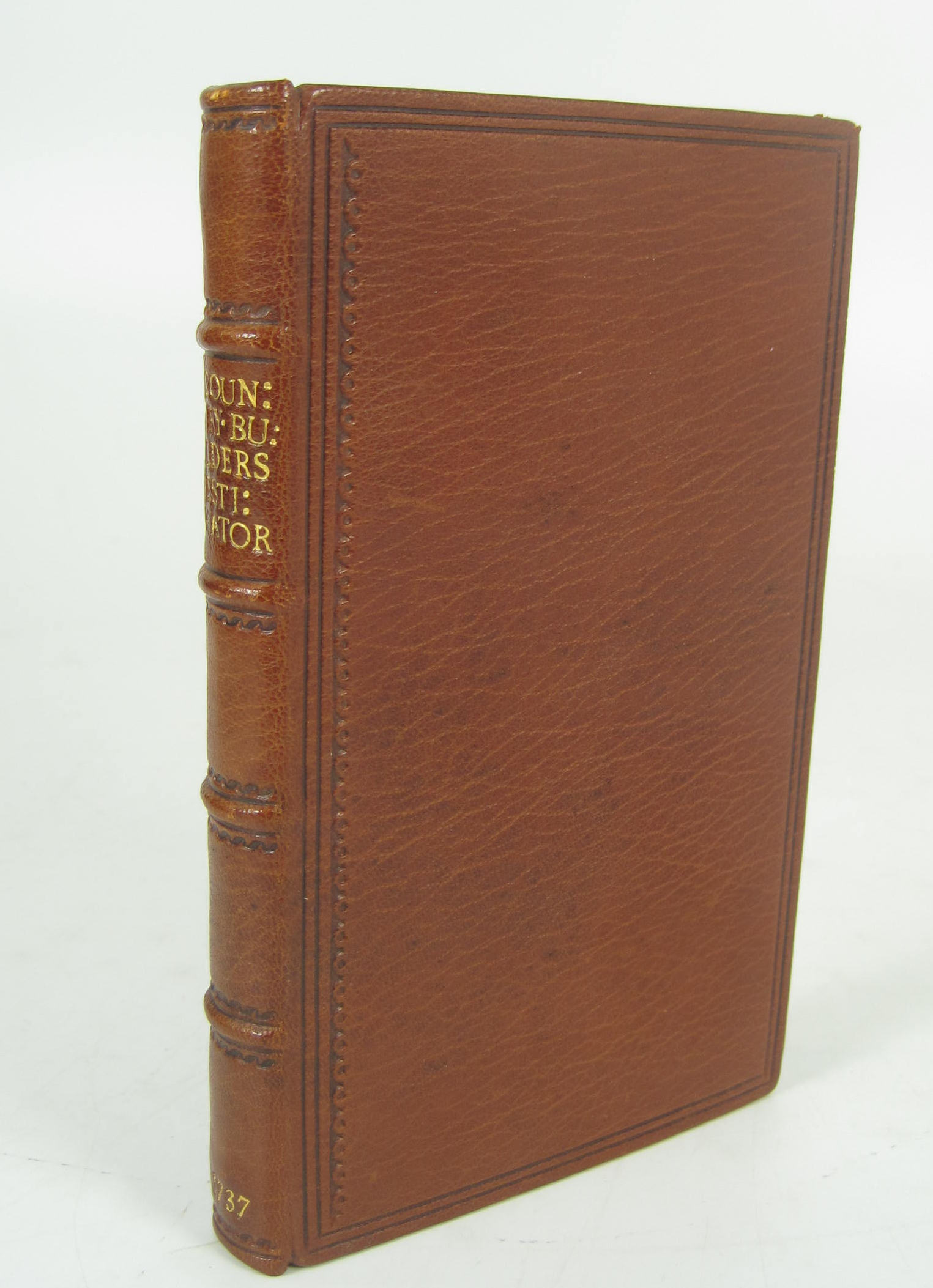 Gardner, Anthony, OBE, bookbinder - William Salmon