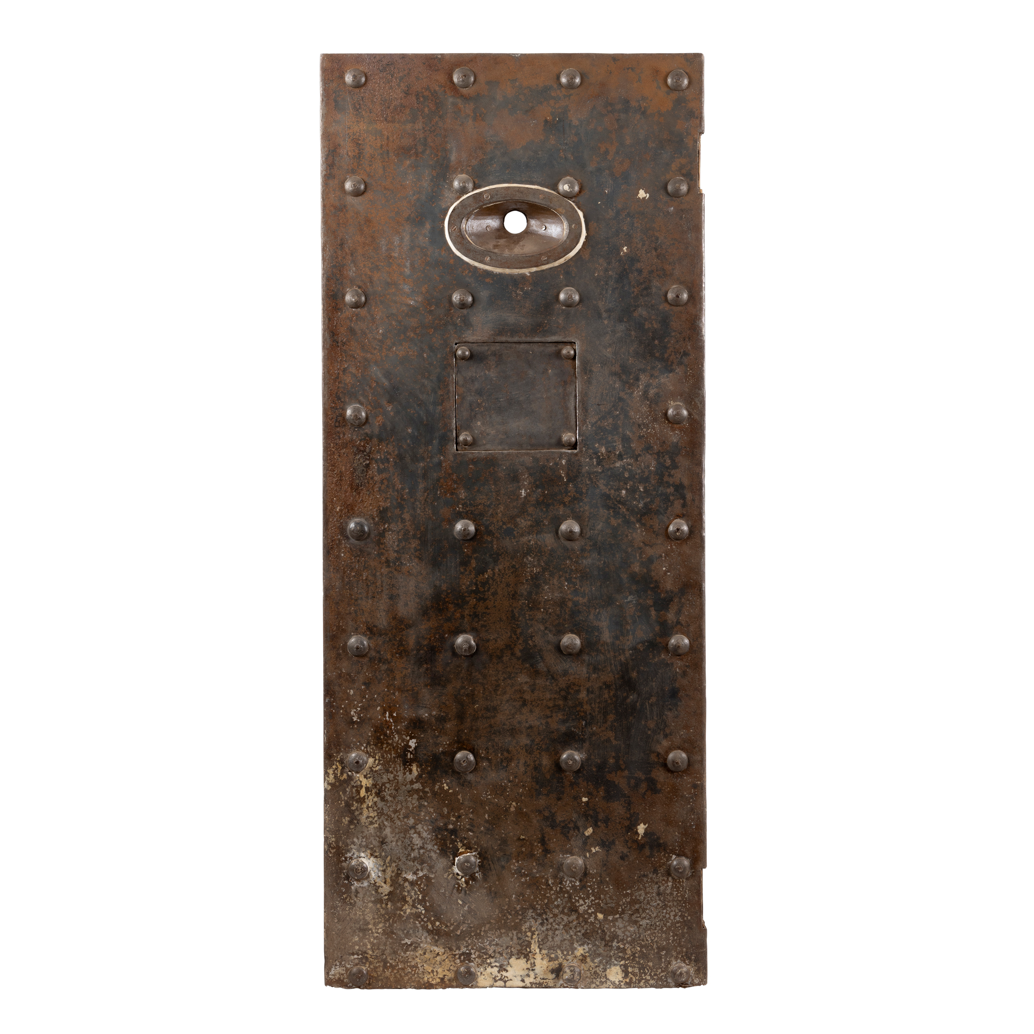 A PRISON CELL DOOR