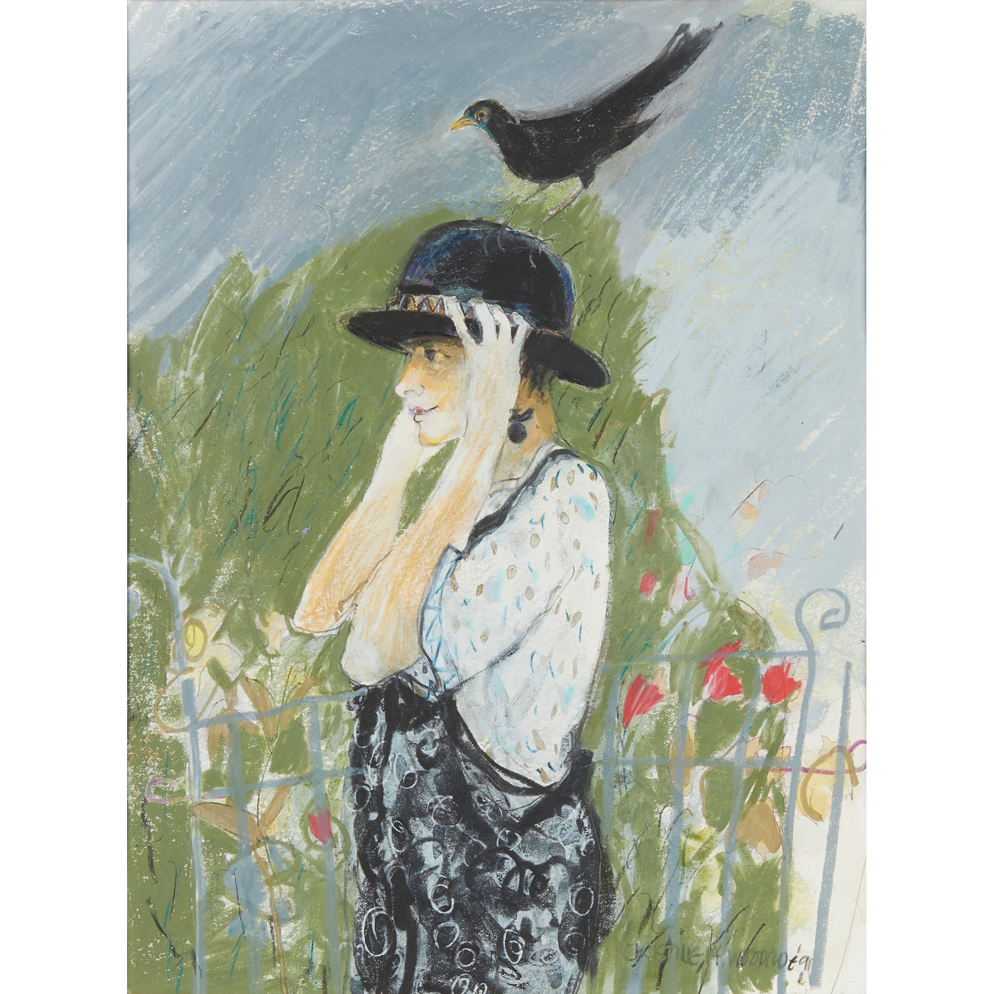 CHRISTINE WOODSIDE R.S.W., R.G.I. (SCOTTISH B.1946)