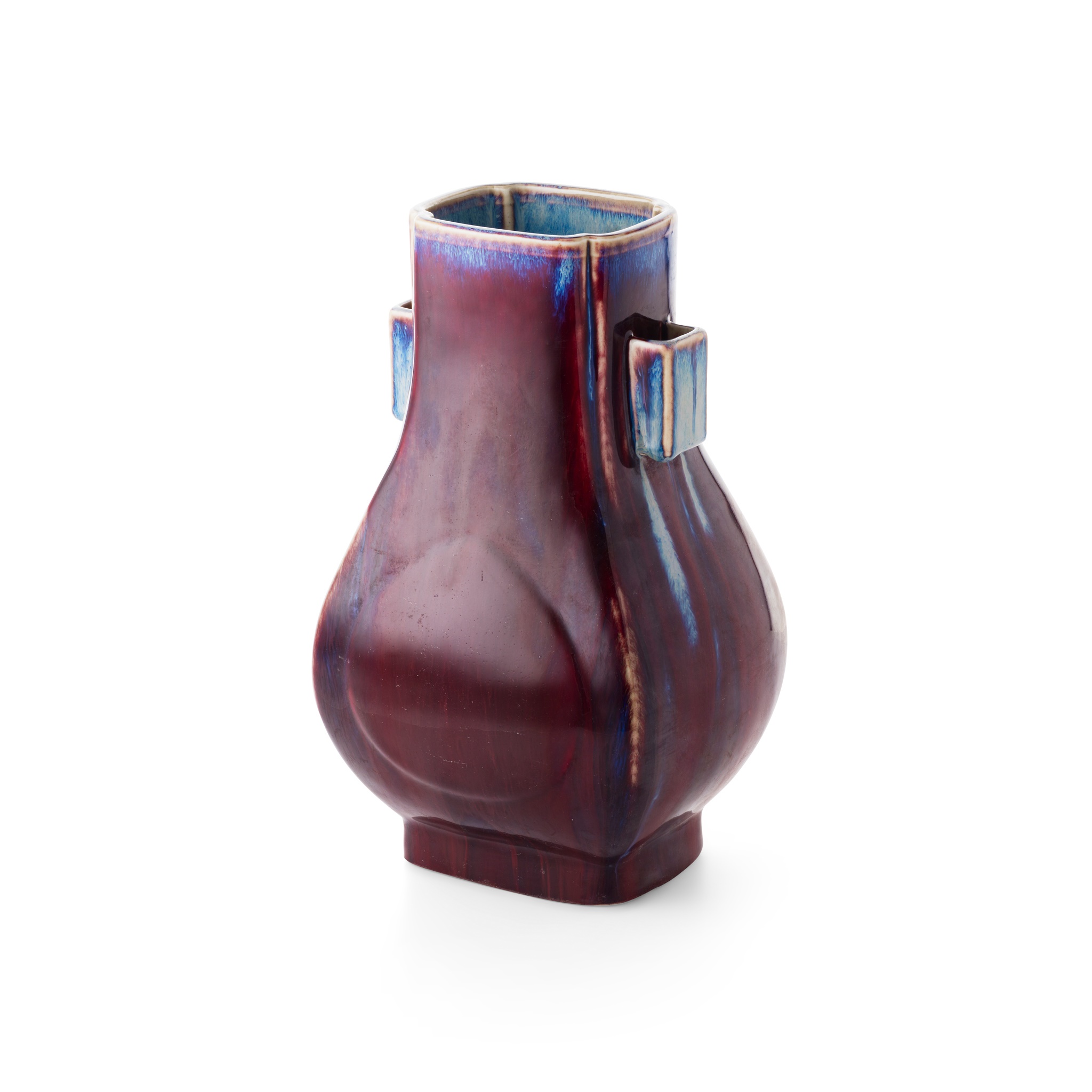 FLAMBÉ-GLAZED ARROW VASE, FANGHU