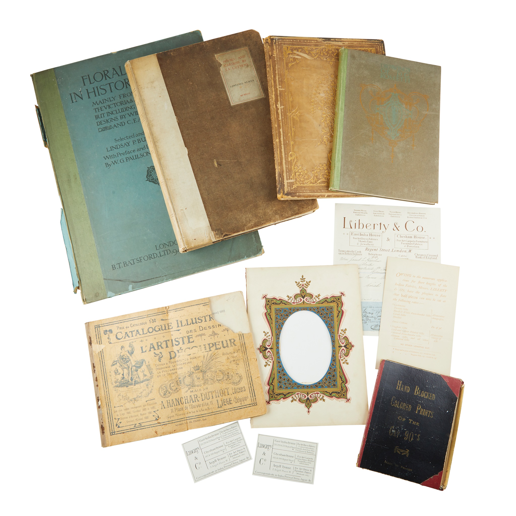 CHRISTOPHER DRESSER, OWEN JONES, LIBERTY & CO., LONDON ET AL: VICTORIAN AND EDWARDIAN DESIGN