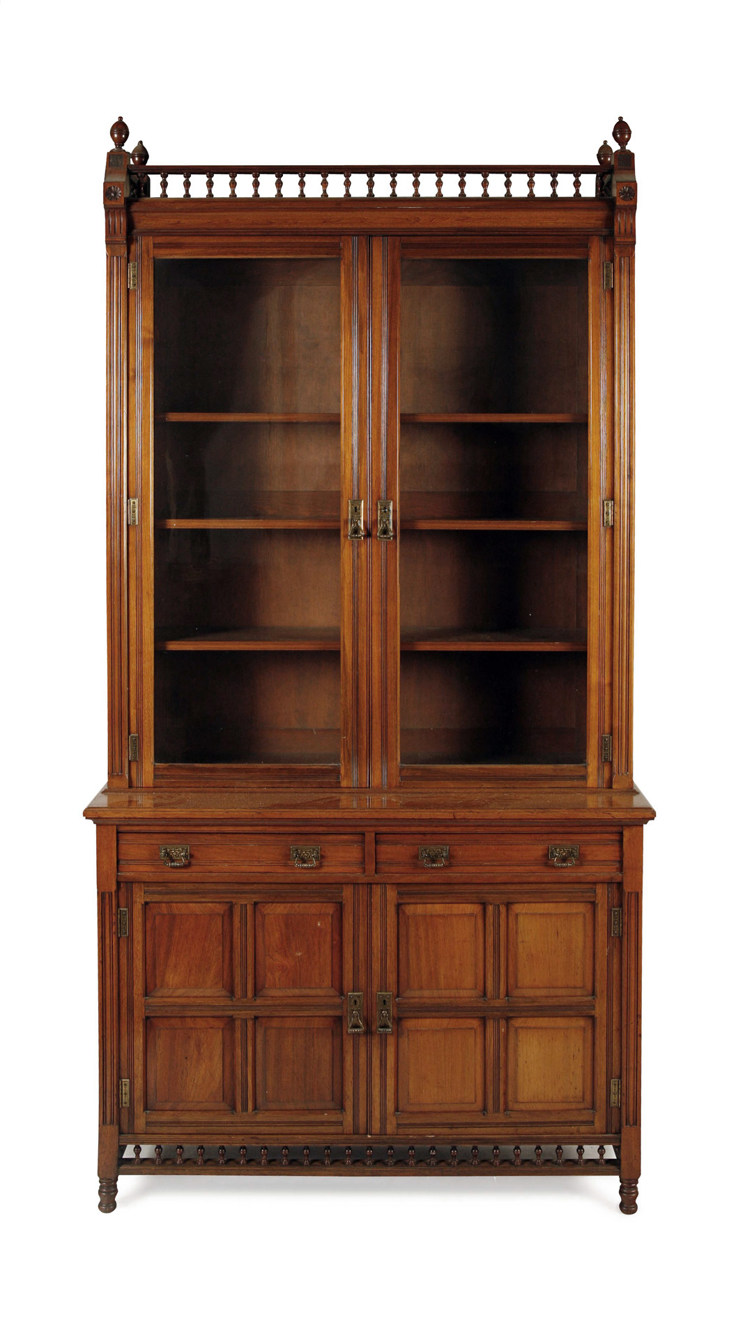 SHOOLBRED OAK BOOKCASE