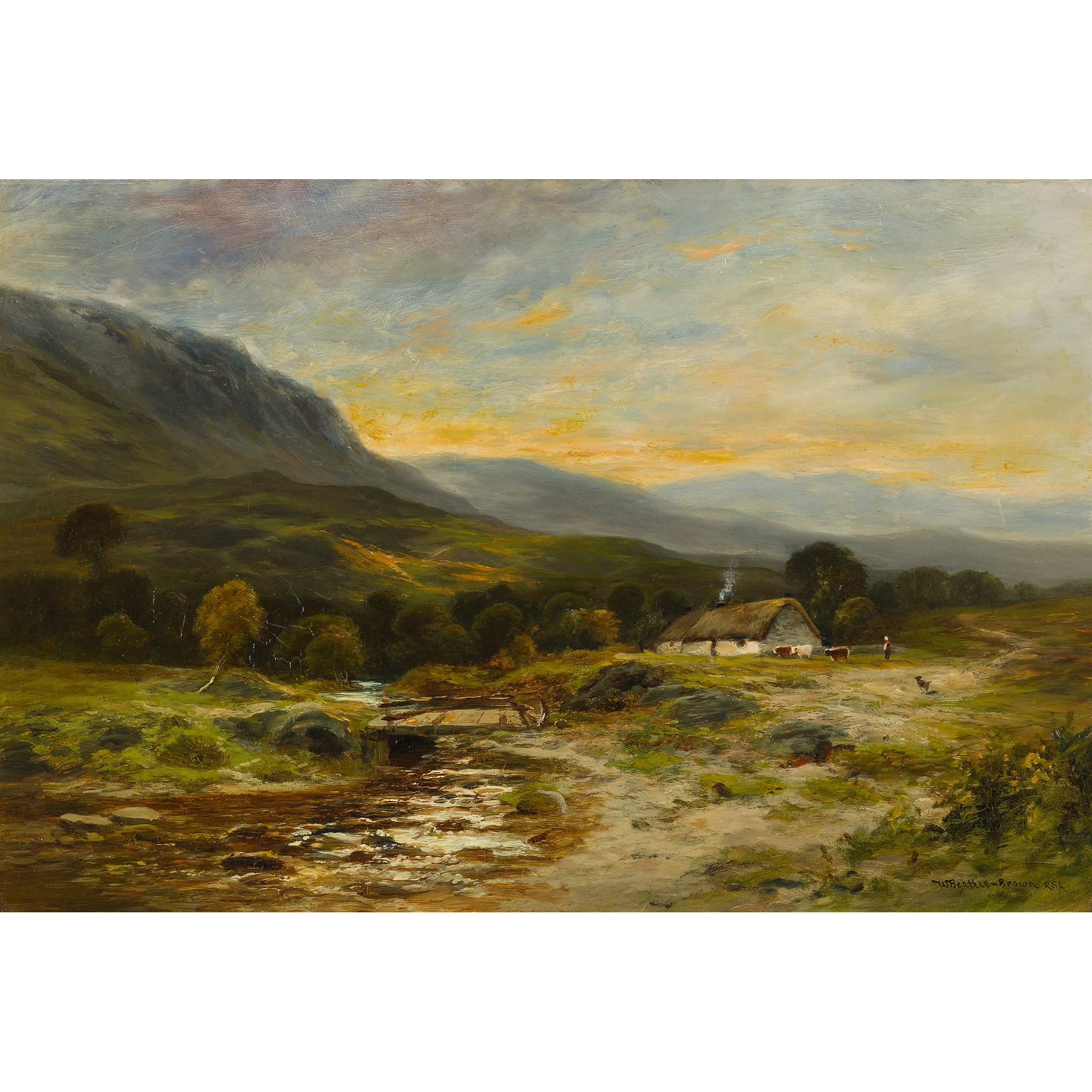 WILLIAM BEATTIE-BROWN R.S.A. (Scottish 1831-1909)