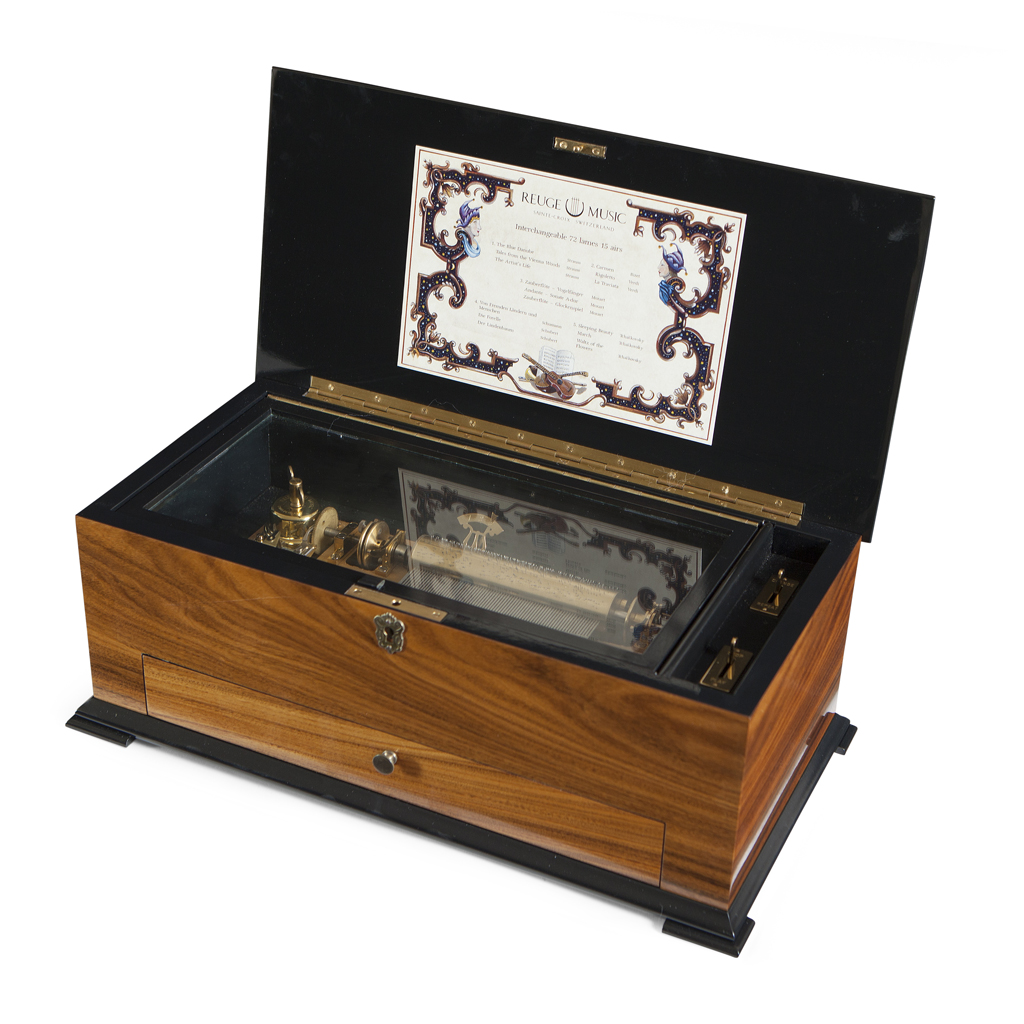 A REUGE CYLINDRE MUSIC BOX