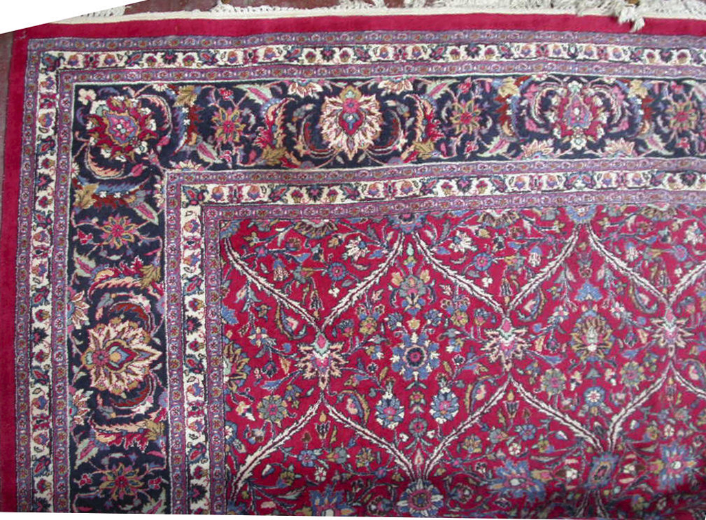 A Kashan carpet