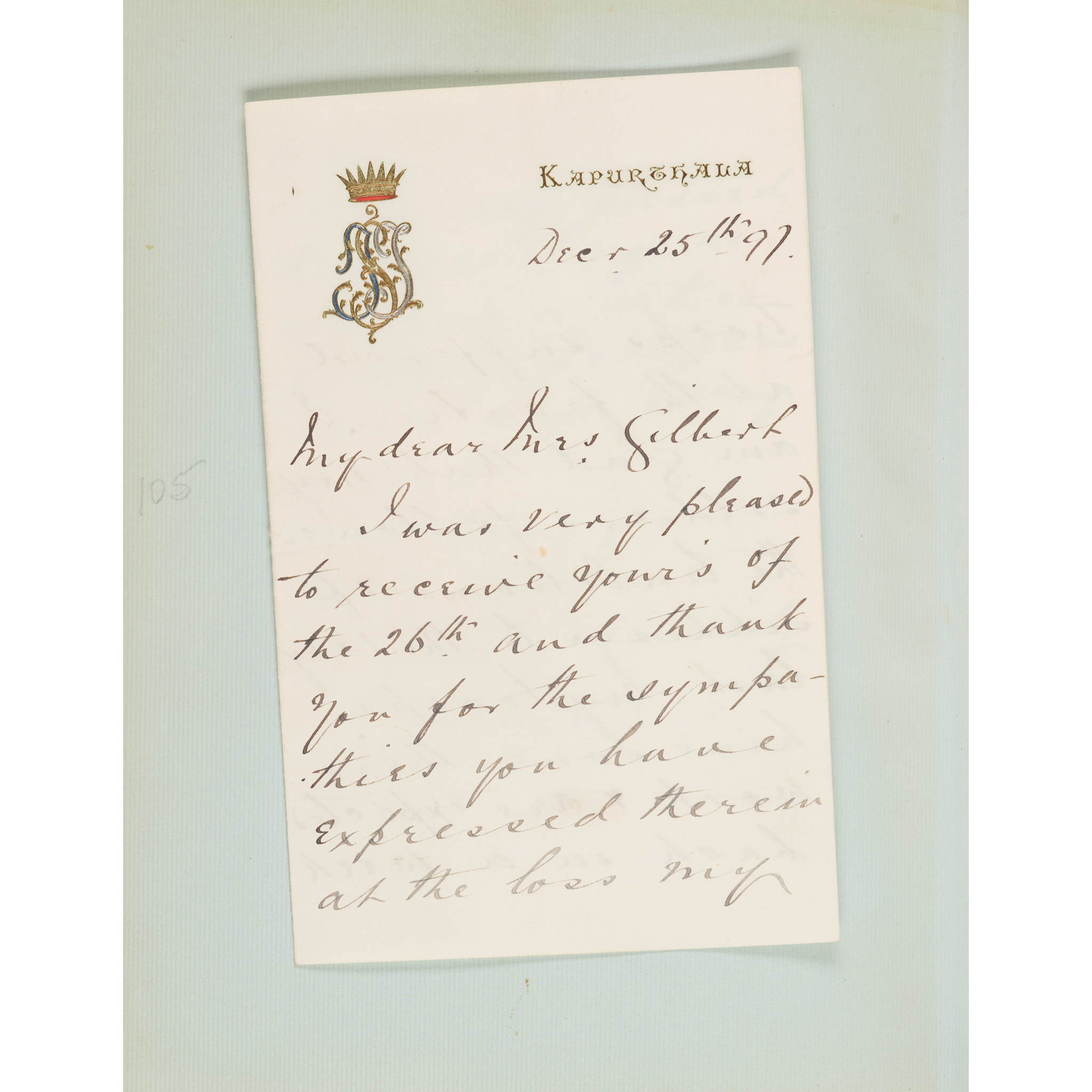 Autograph and letter album