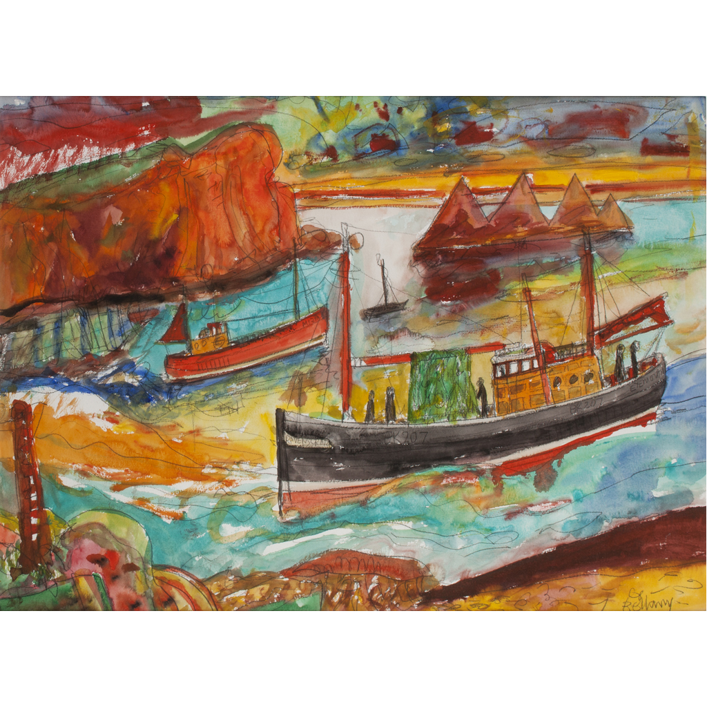 JOHN BELLANY C.B.E., R.A., H.R.S.A. (SCOTTISH 1942 - 2013)