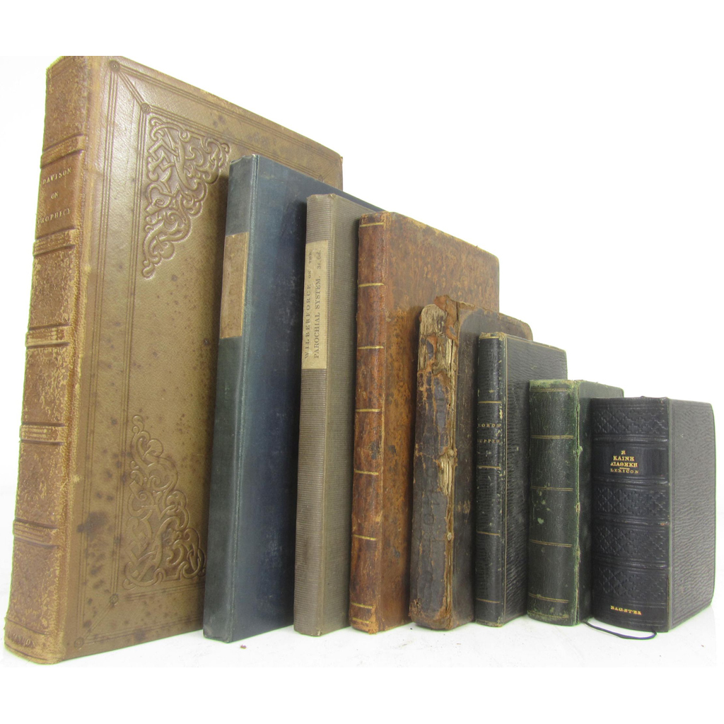 Miscellaneous books, 12 volumes