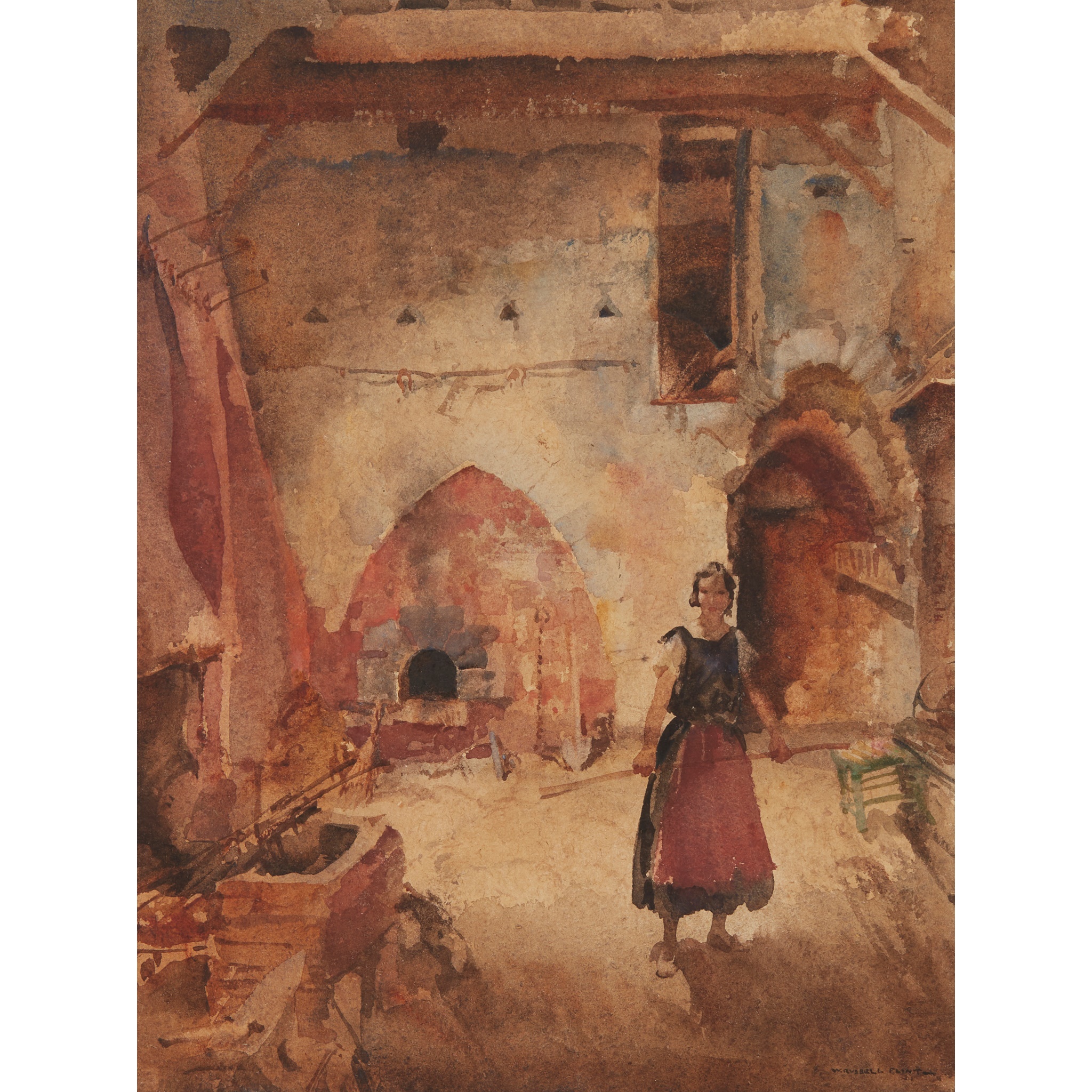 SIR WILLIAM RUSSELL FLINT P.R.A., P.R.W.S., R.S.W., R.O.I., R.E. (SCOTTISH 1880-1969)