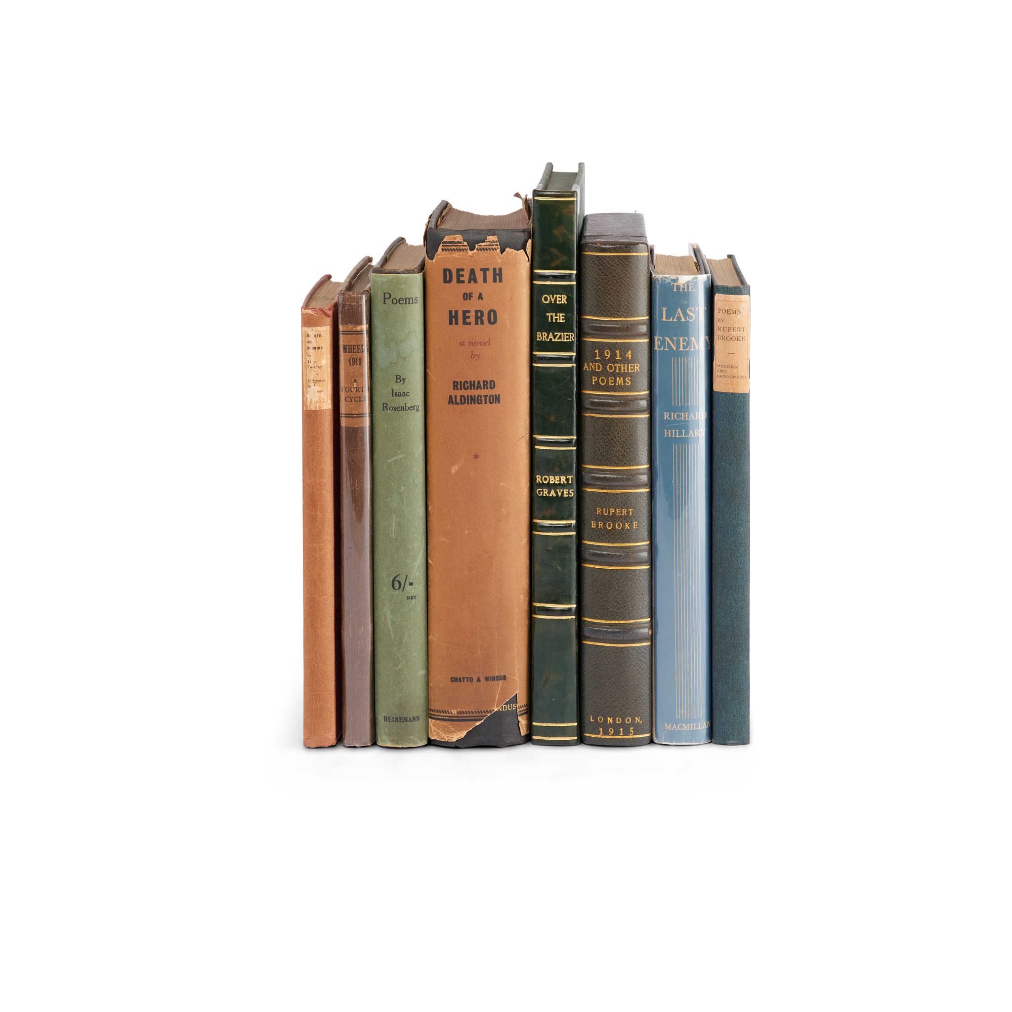 First World War poets and novelists