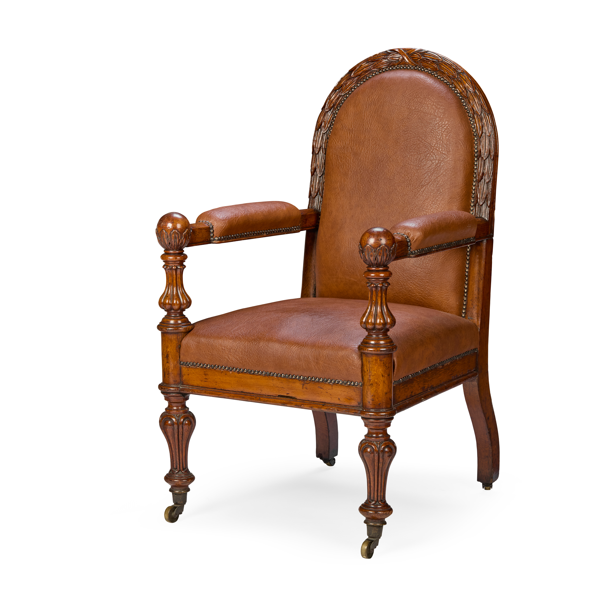 OAK ARMCHAIR