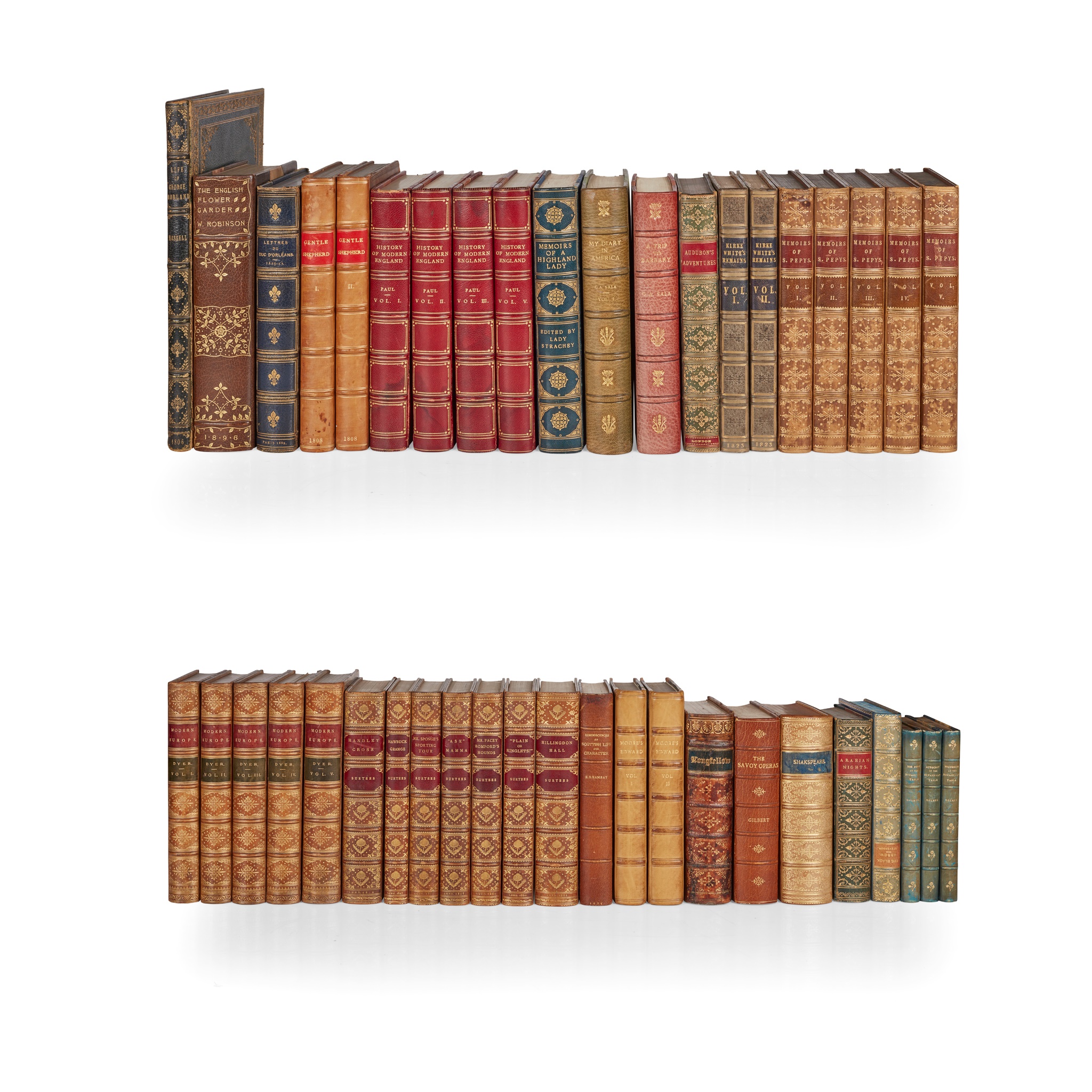Bindings, 43 volumes
