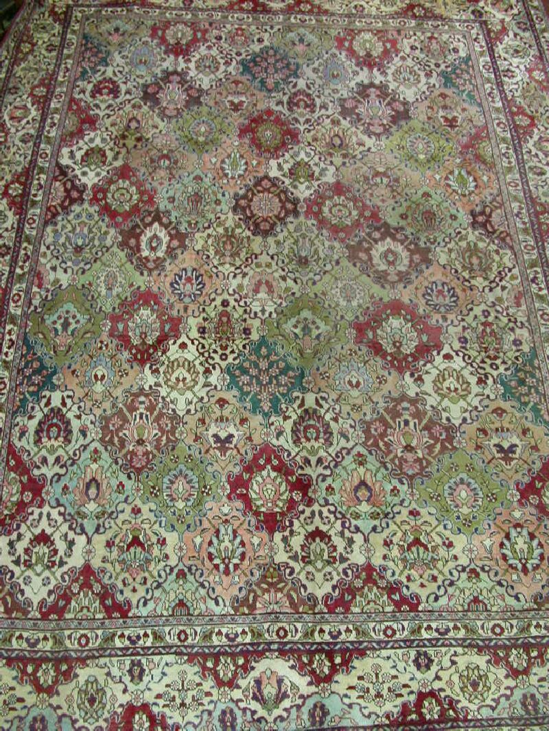 A Tabriz carpet