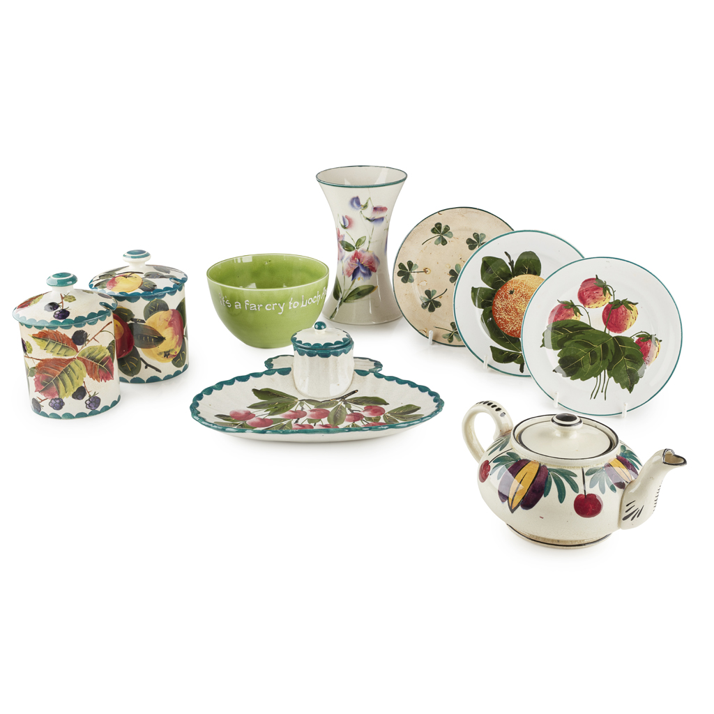 A GROUP OF WEMYSS WARE