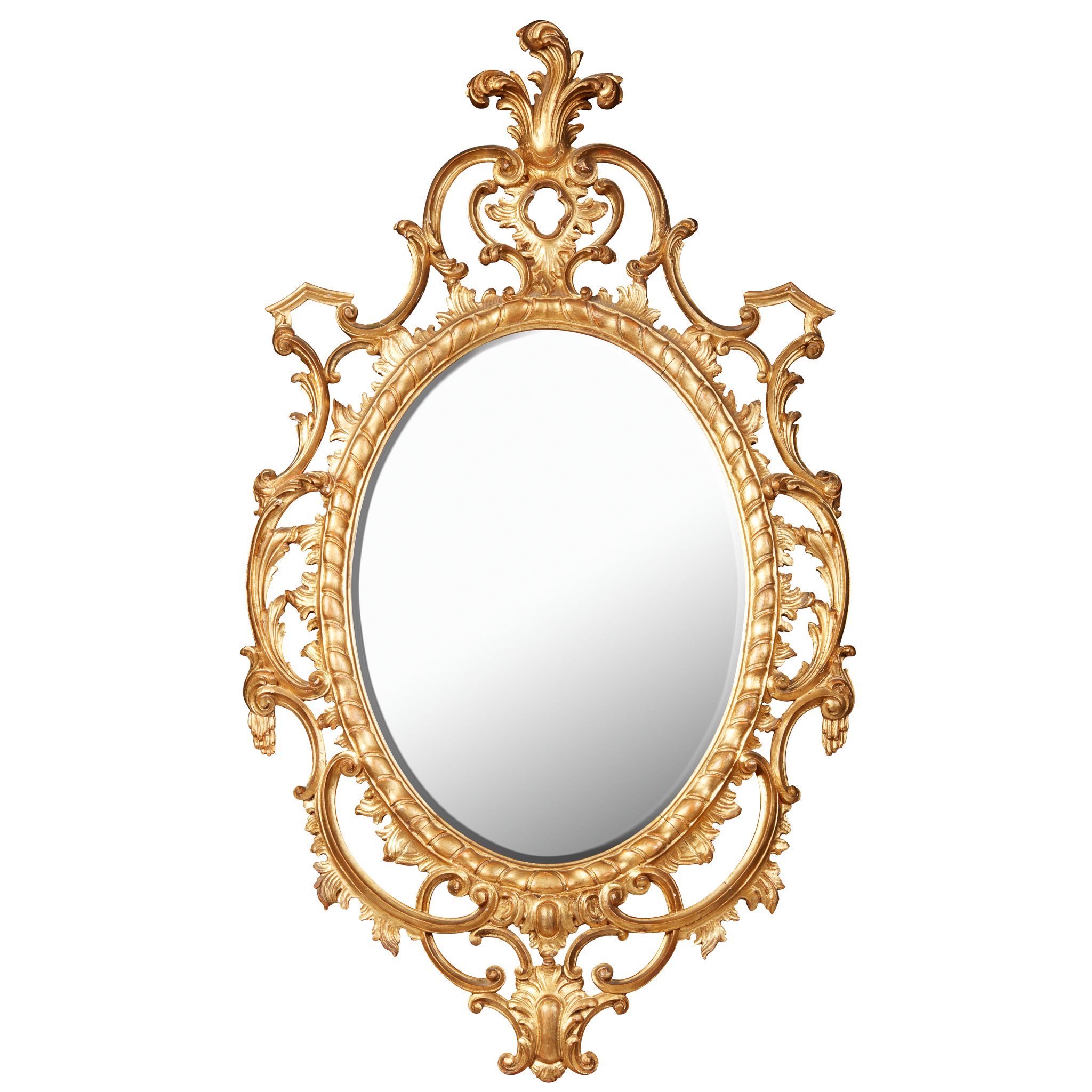 GEORGE III GILTWOOD MIRROR