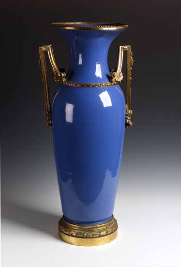A Wedgwood trumpet shaped vase