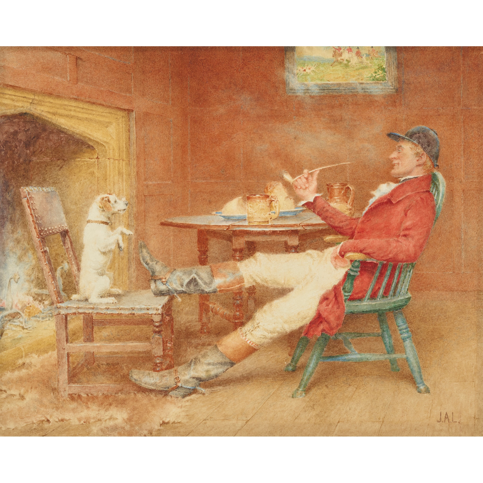 JOHN ARTHUR LOMAX R.B.A. (BRITISH 1857-1923)