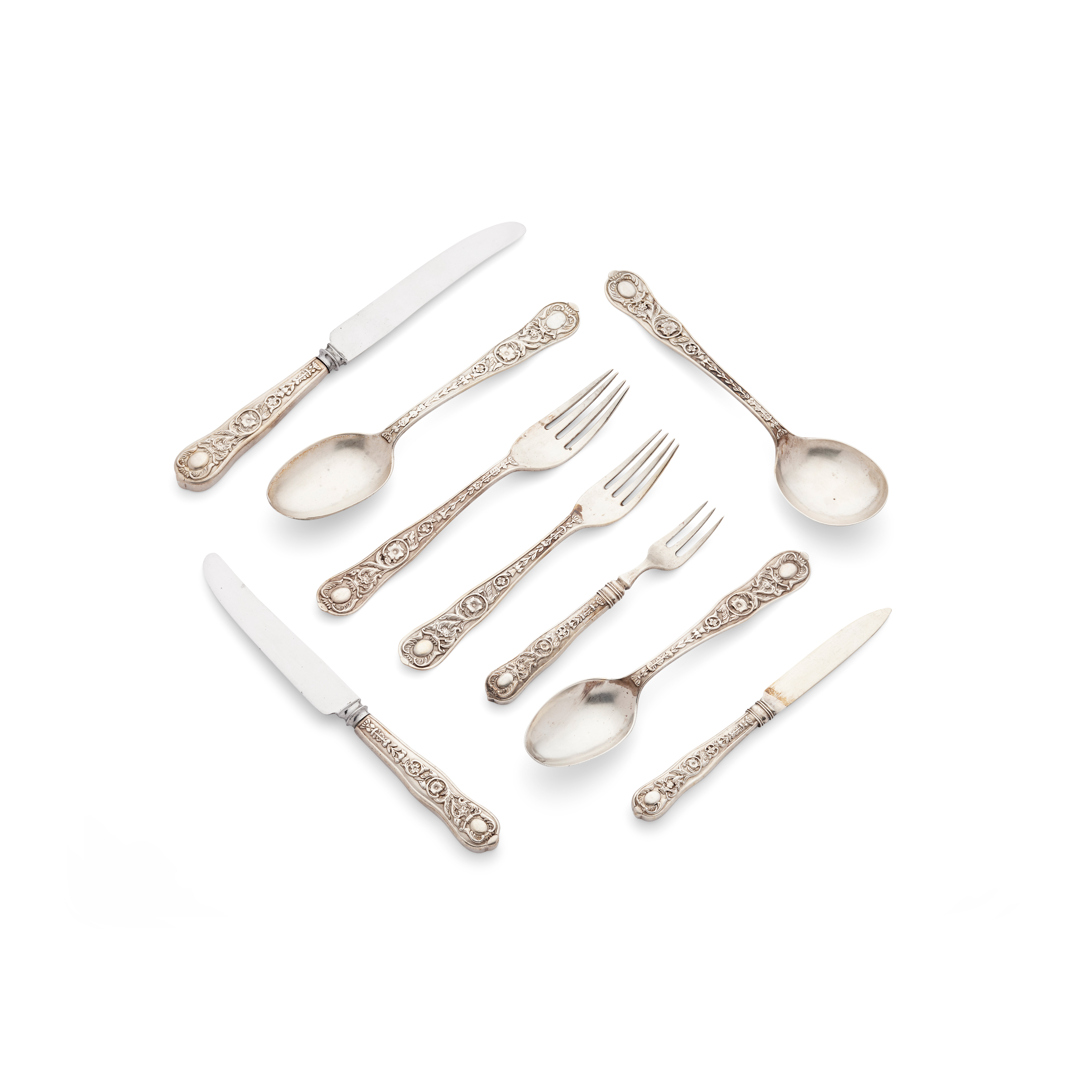 A COLLECTION OF 20TH CENTURY CHINESE FLATWARE