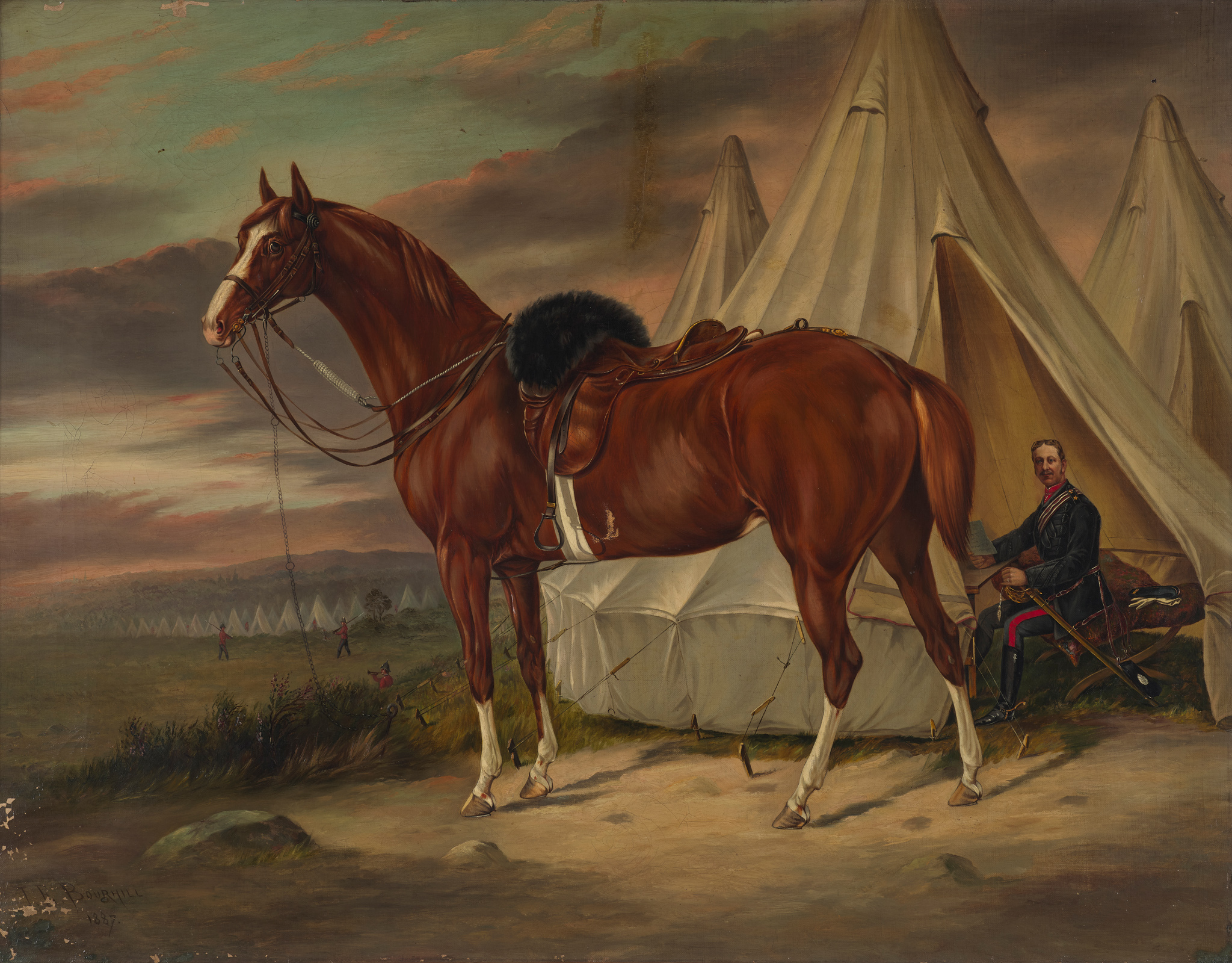 JAMES E BOURHILL (19TH CENTURY BRITISH)