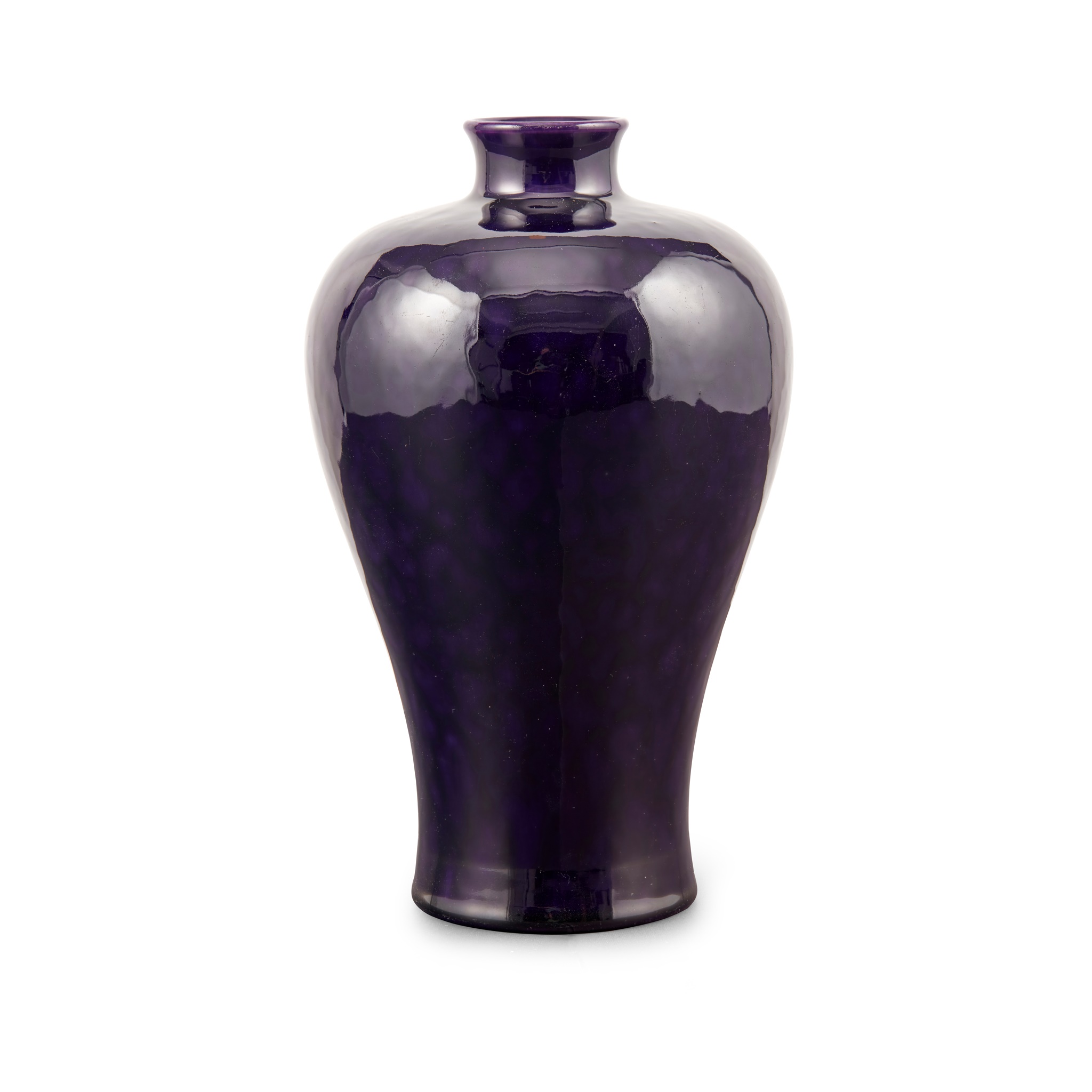 AUBERGINE-GLAZED MEIPING VASE
