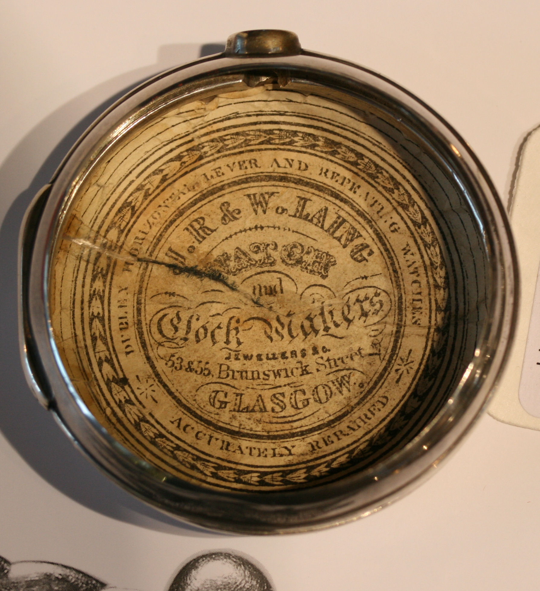 JAMES NETHERWELL LONDON - an 18th century silver pair cased pocket watch