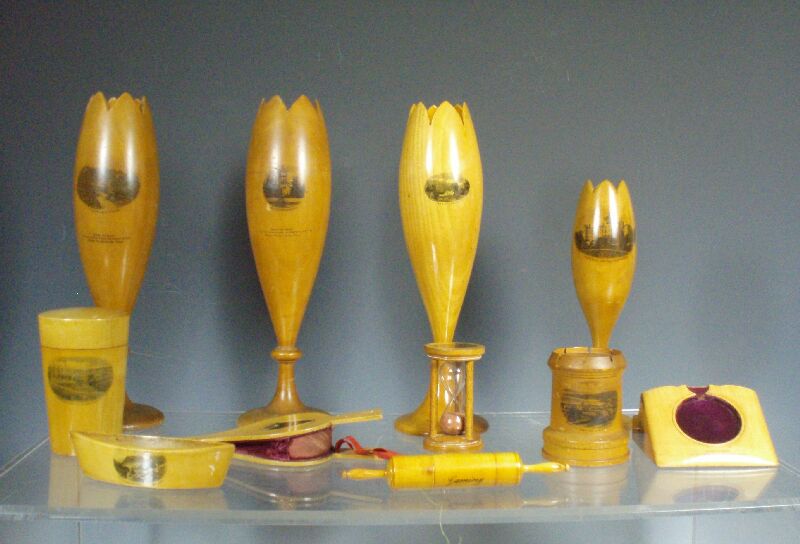 A collection of Mauchlineware