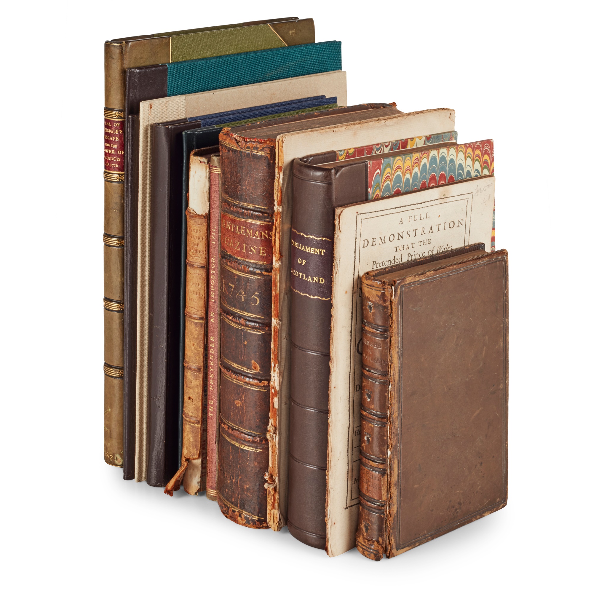 Jacobite History, 19 works in 12 volumes