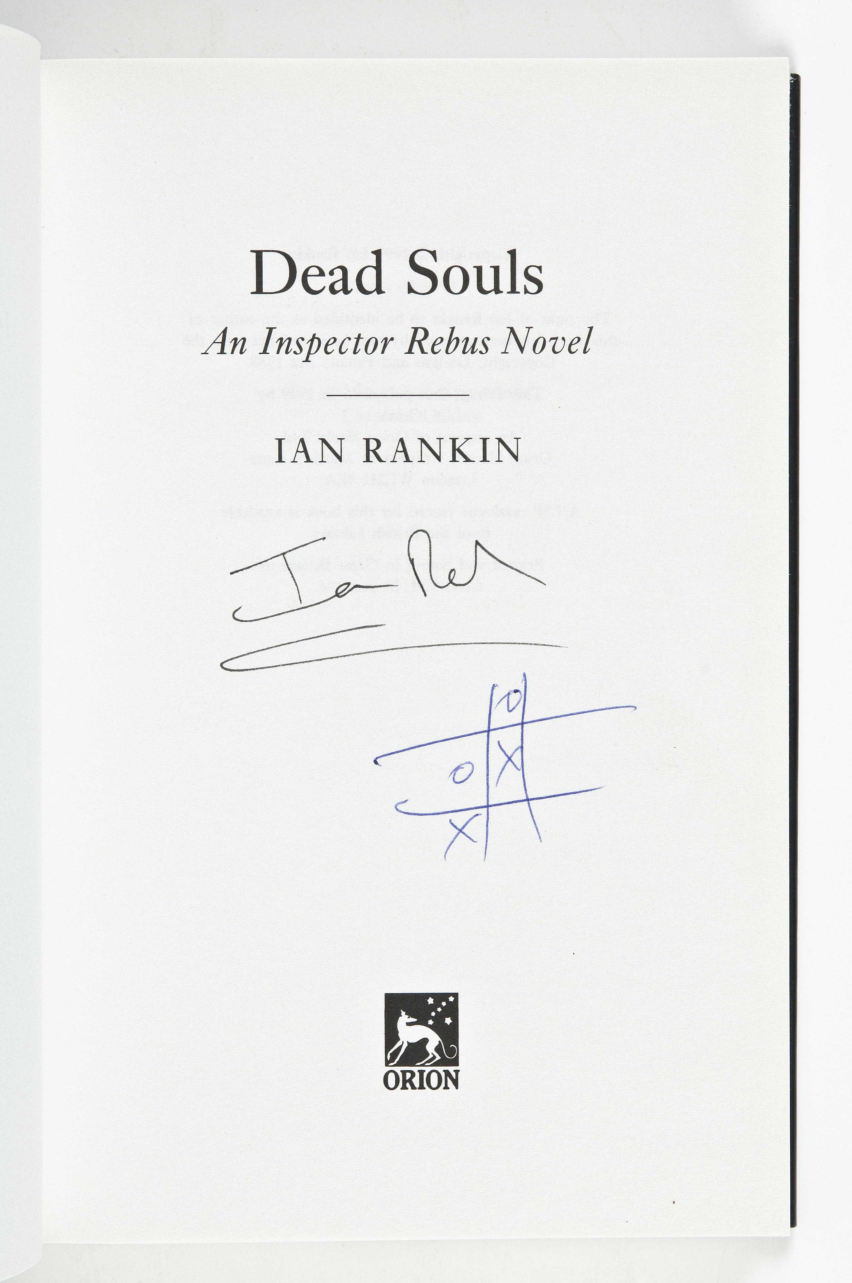 Rankin, Ian - Signed by the author