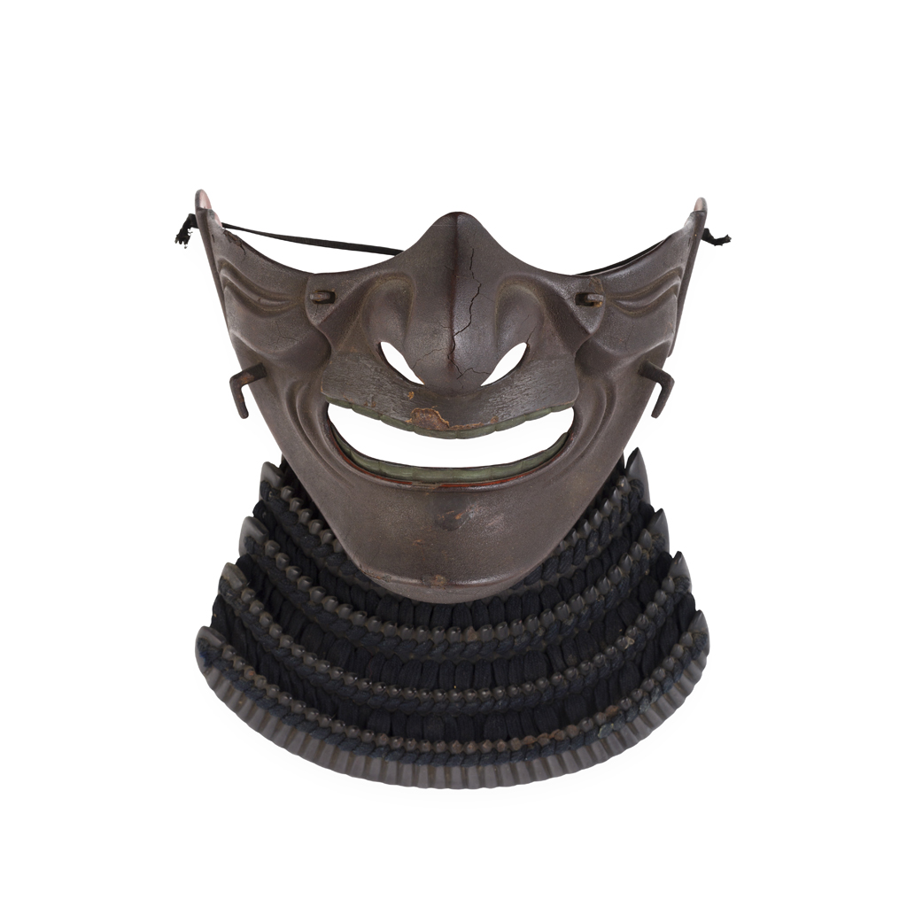 LACQUERED METAL FACE ARMOUR, MENPO