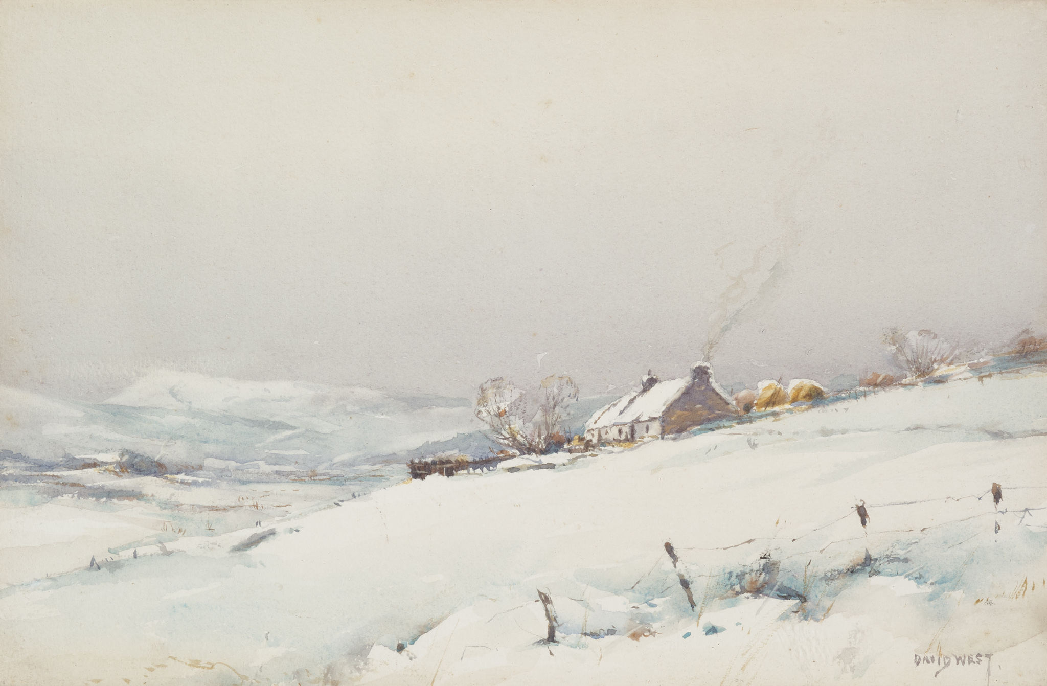 DAVID WEST R.S.W. (SCOTTISH 1868-1936)