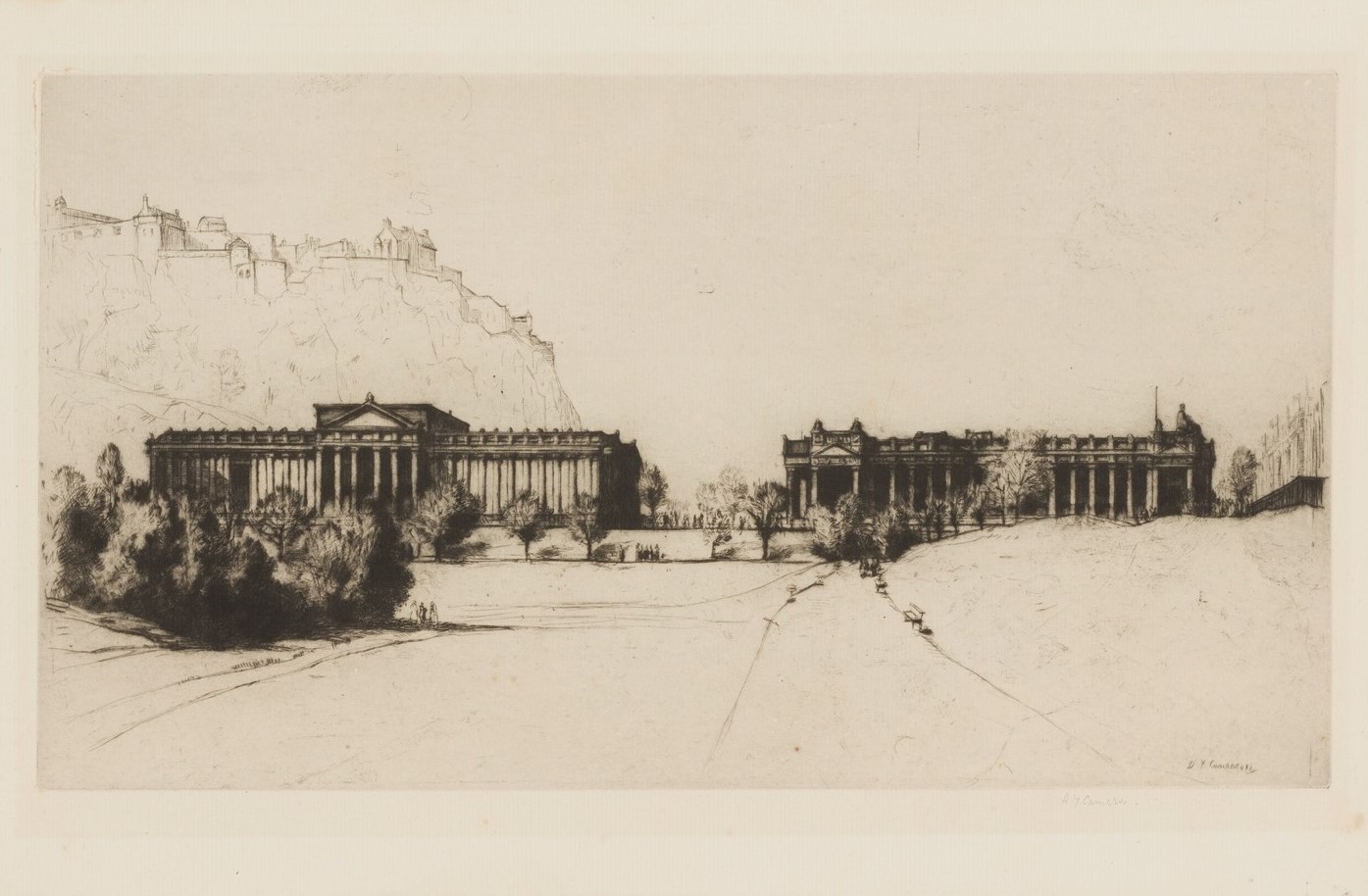 SIR DAVID YOUNG CAMERON R.A., R.S.A., R.W.S., R.S.W., R.E. (SCOTTISH 1865-1945)