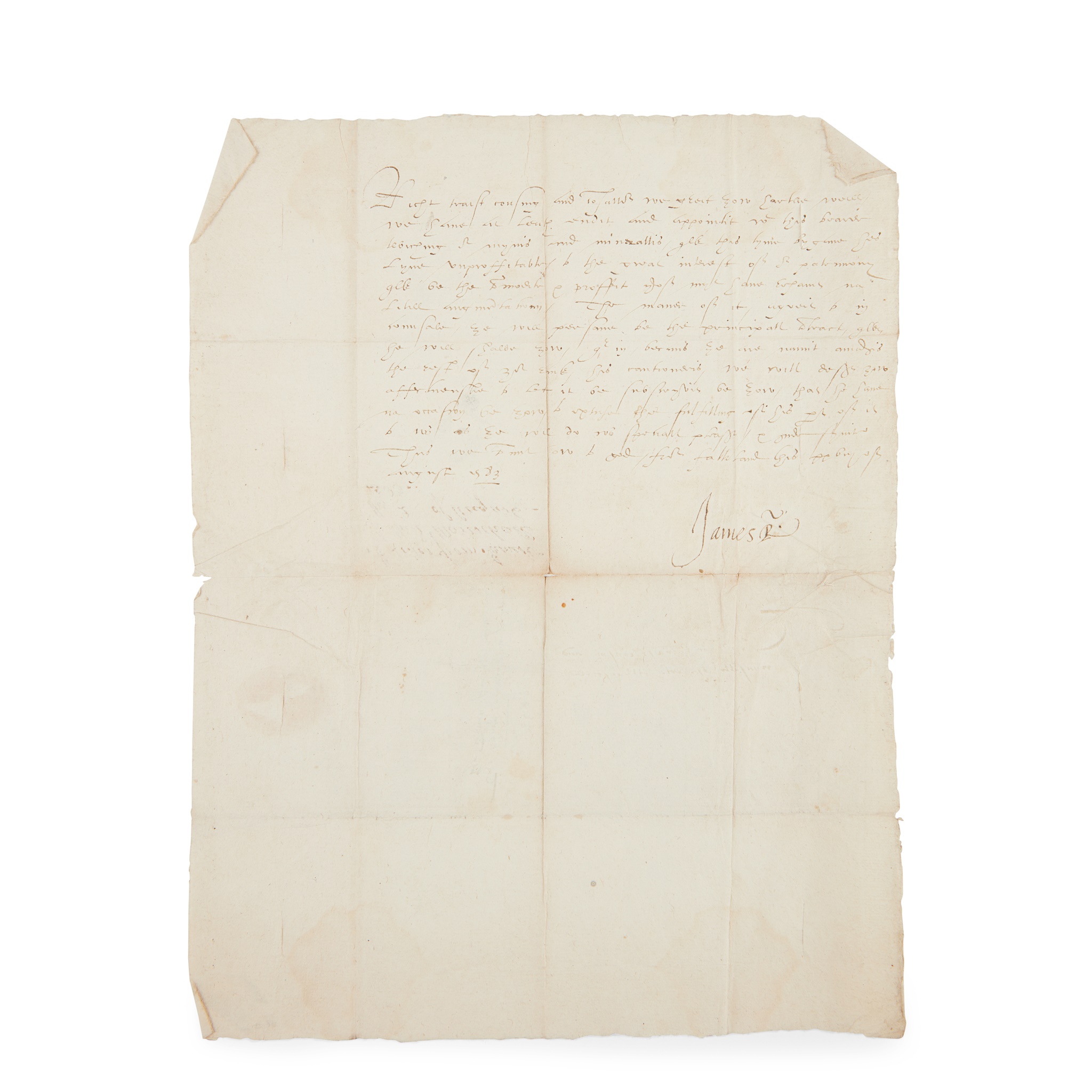 James VI of Scotland (later James I & VI of Scotland, England & Ireland)