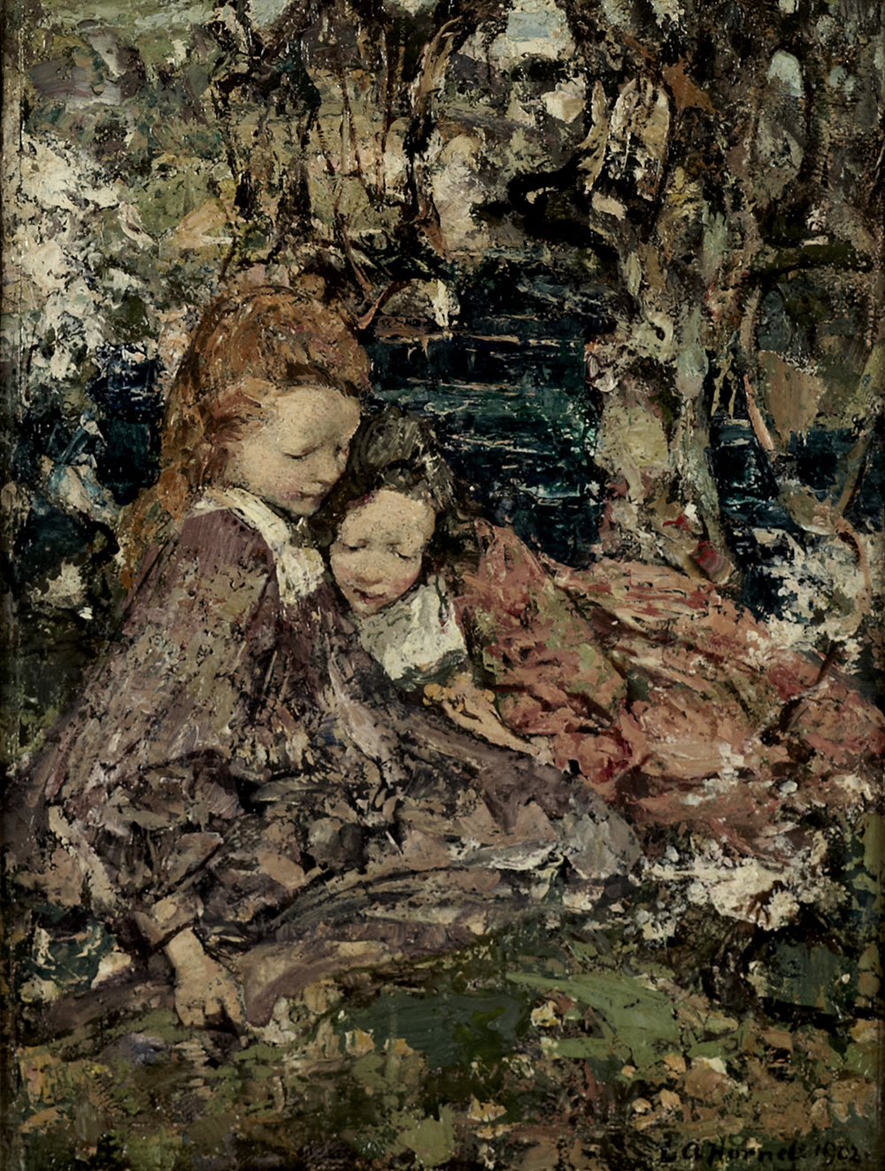 EDWARD ATKINSON HORNEL (SCOTTISH 1864-1933)