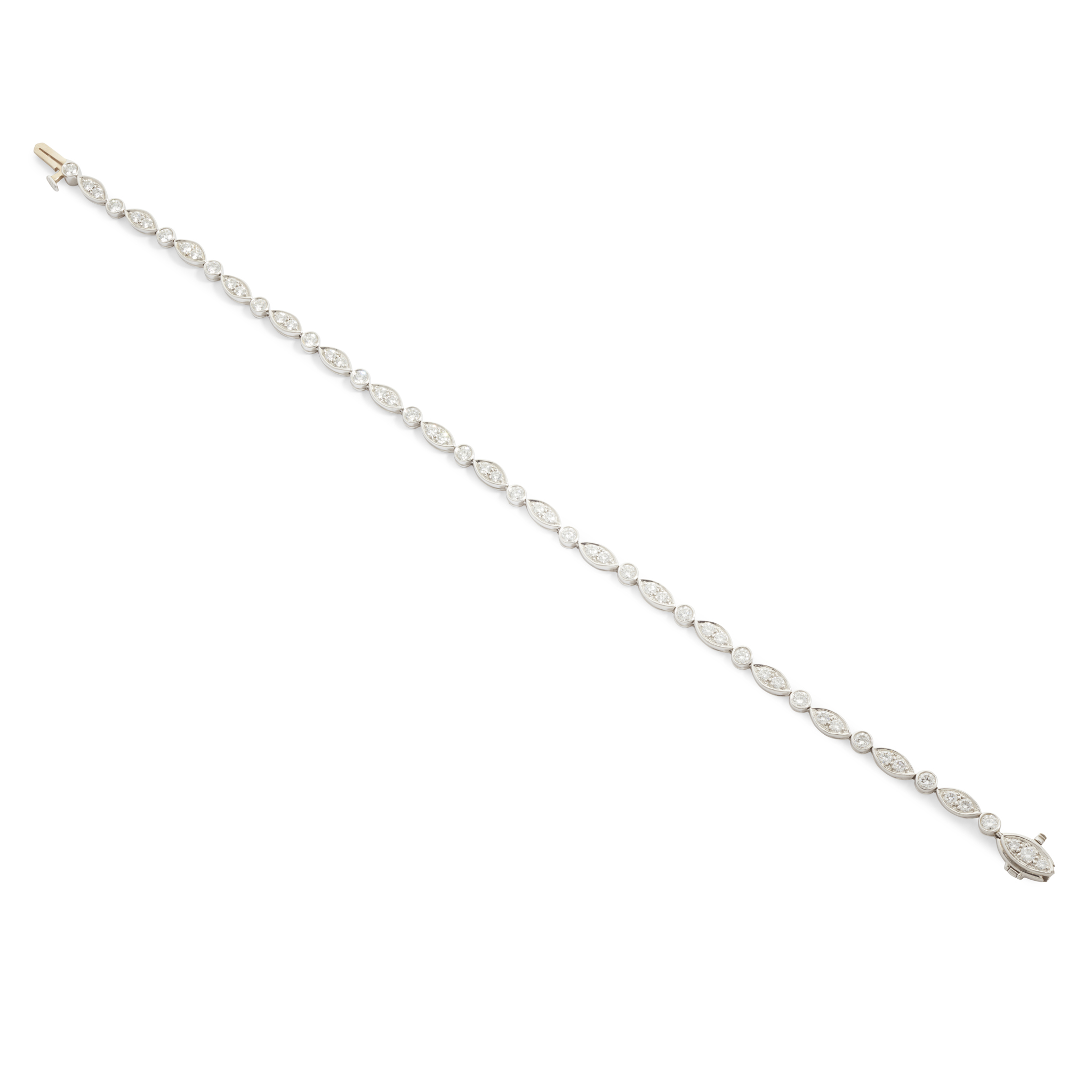 Tiffany & Co: A diamond 'Jazz' bracelet