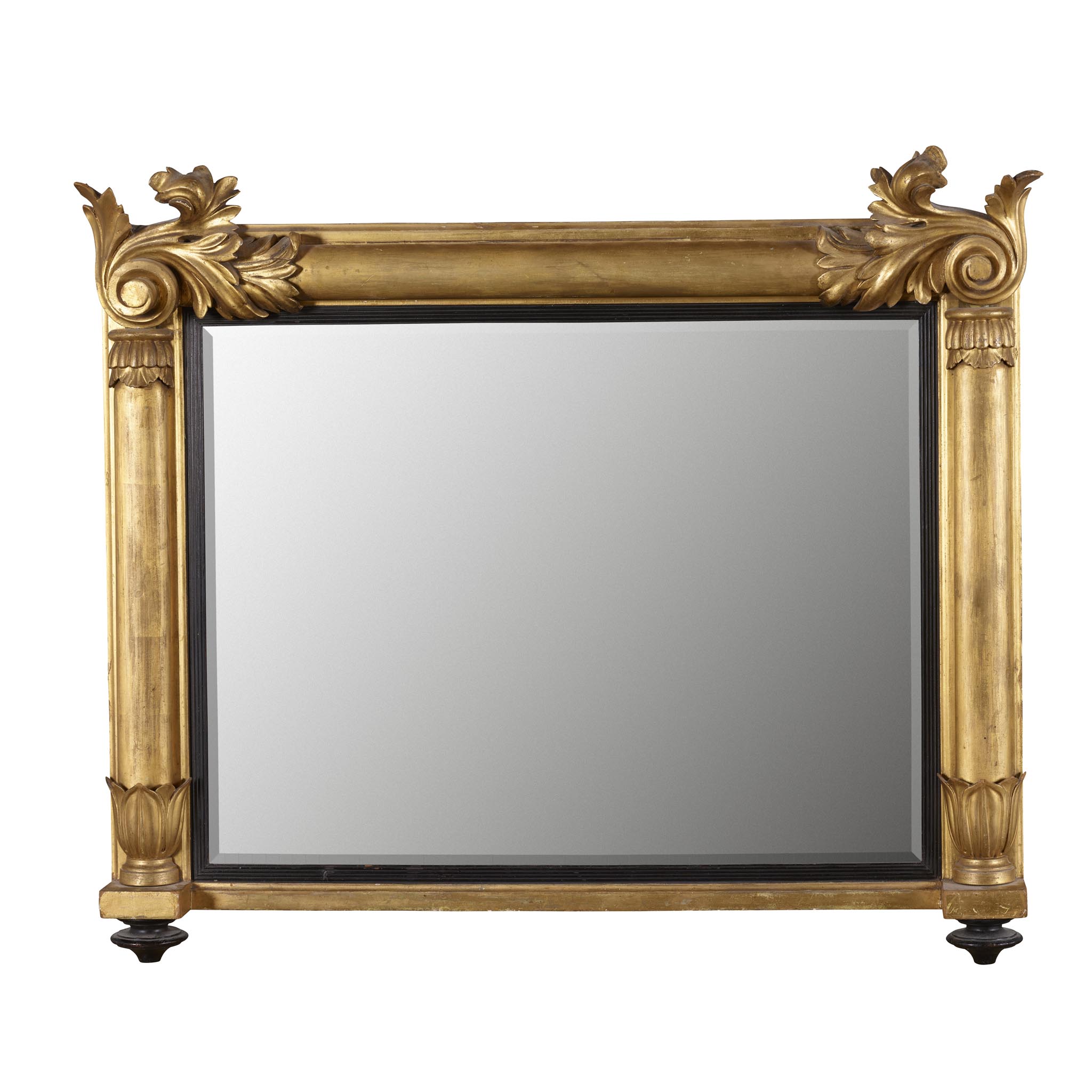 WILLIAM IV GILTWOOD OVERMANTEL MIRROR