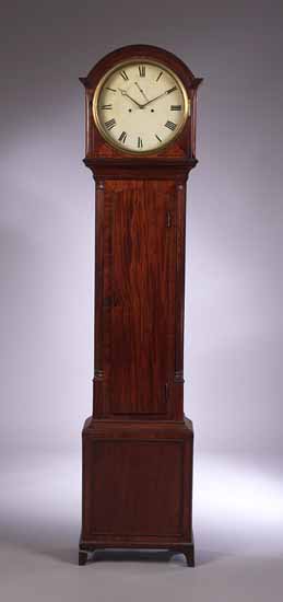 A George III mahogany 8-day longcase clock