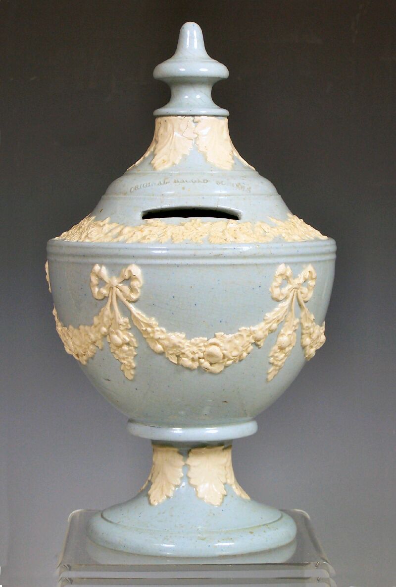 A nineteenth century Wedgewood style jasper ware collection box