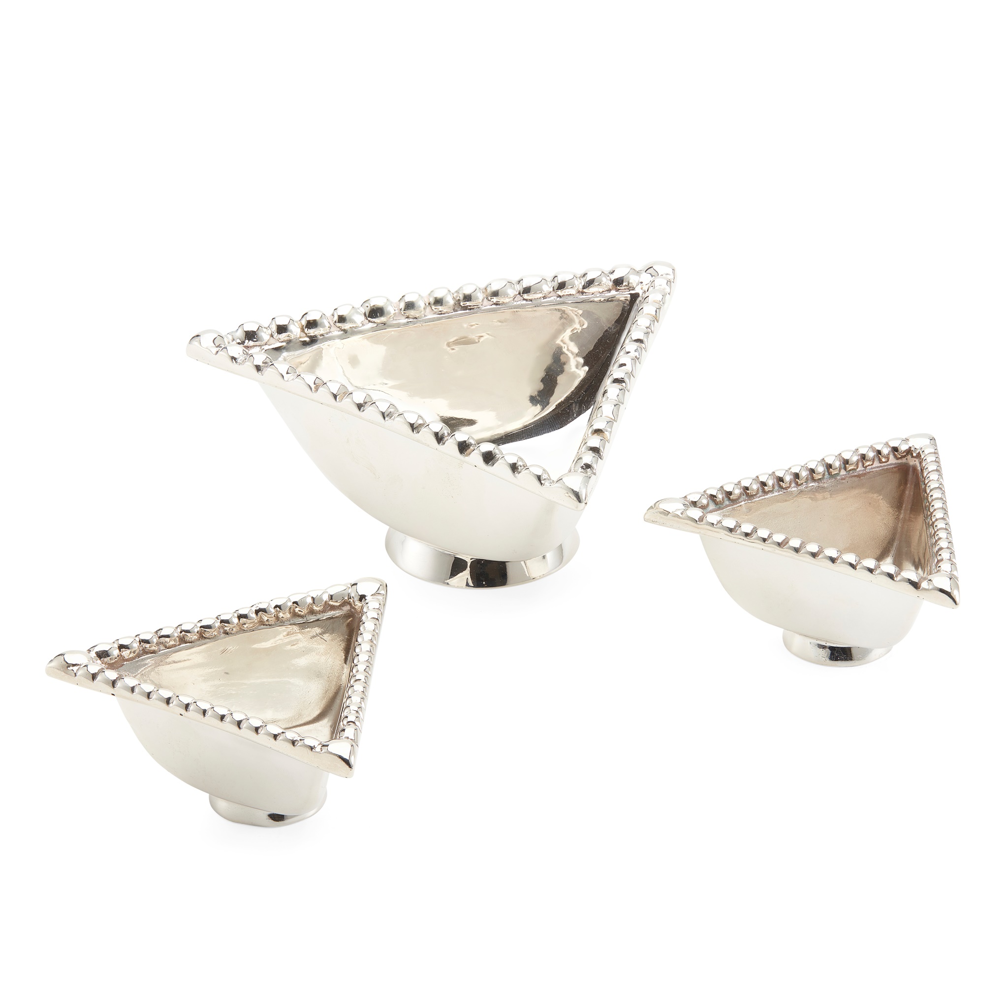 A PAIR OF SMALL TRAPRAIN TREASURE SALTS